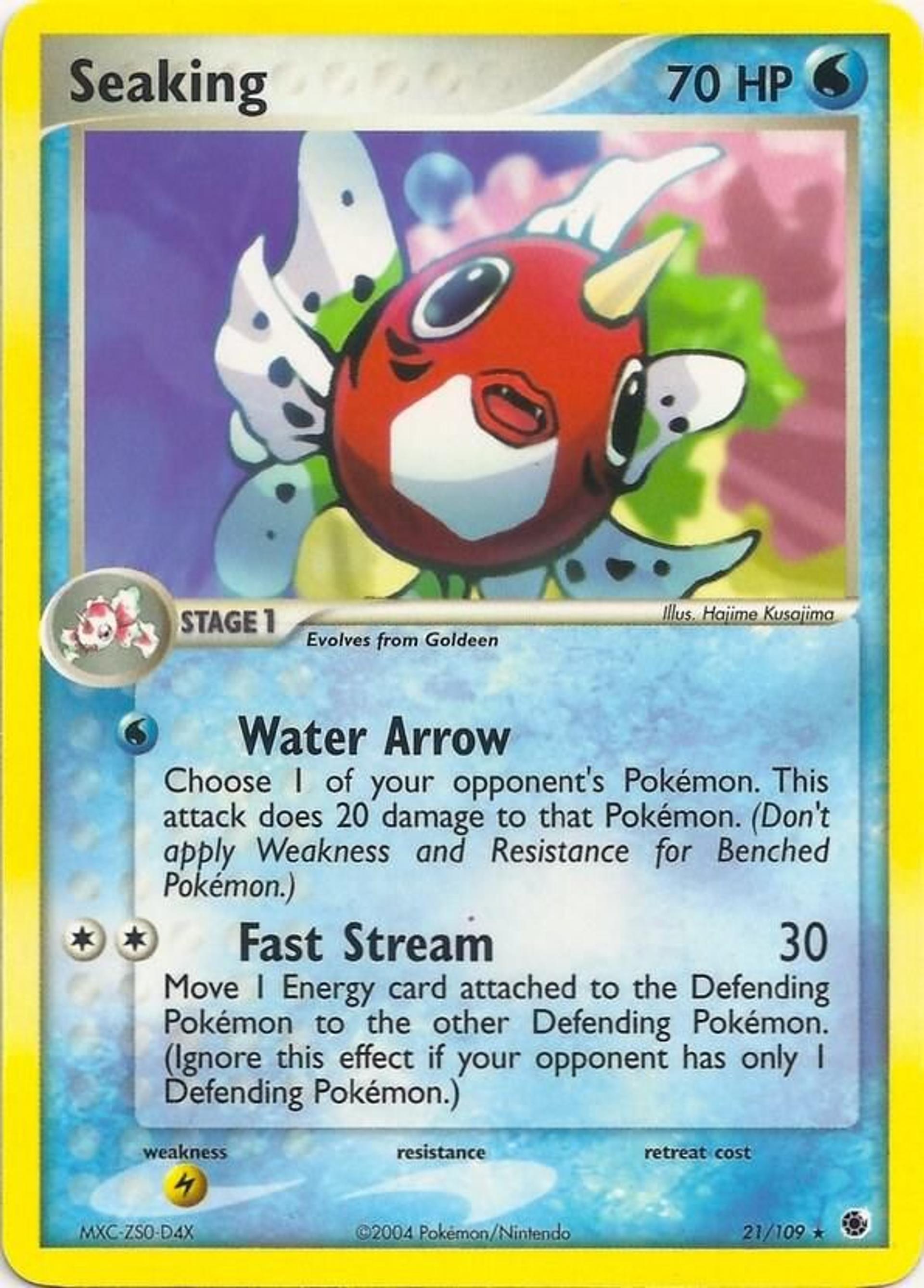 Seaking — EX Battle Stadium — Pokemon