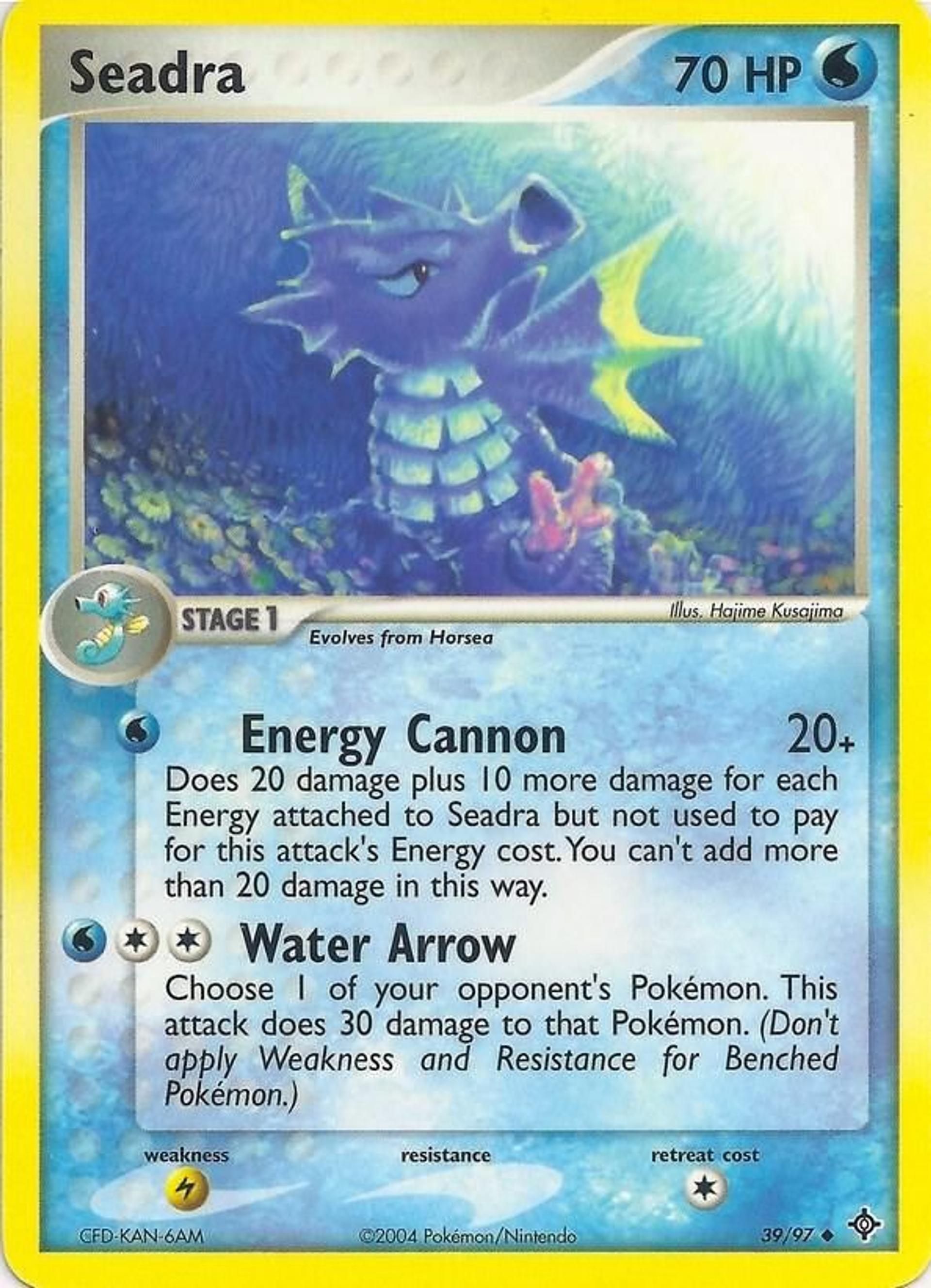 Seadra — EX Battle Stadium — Pokemon