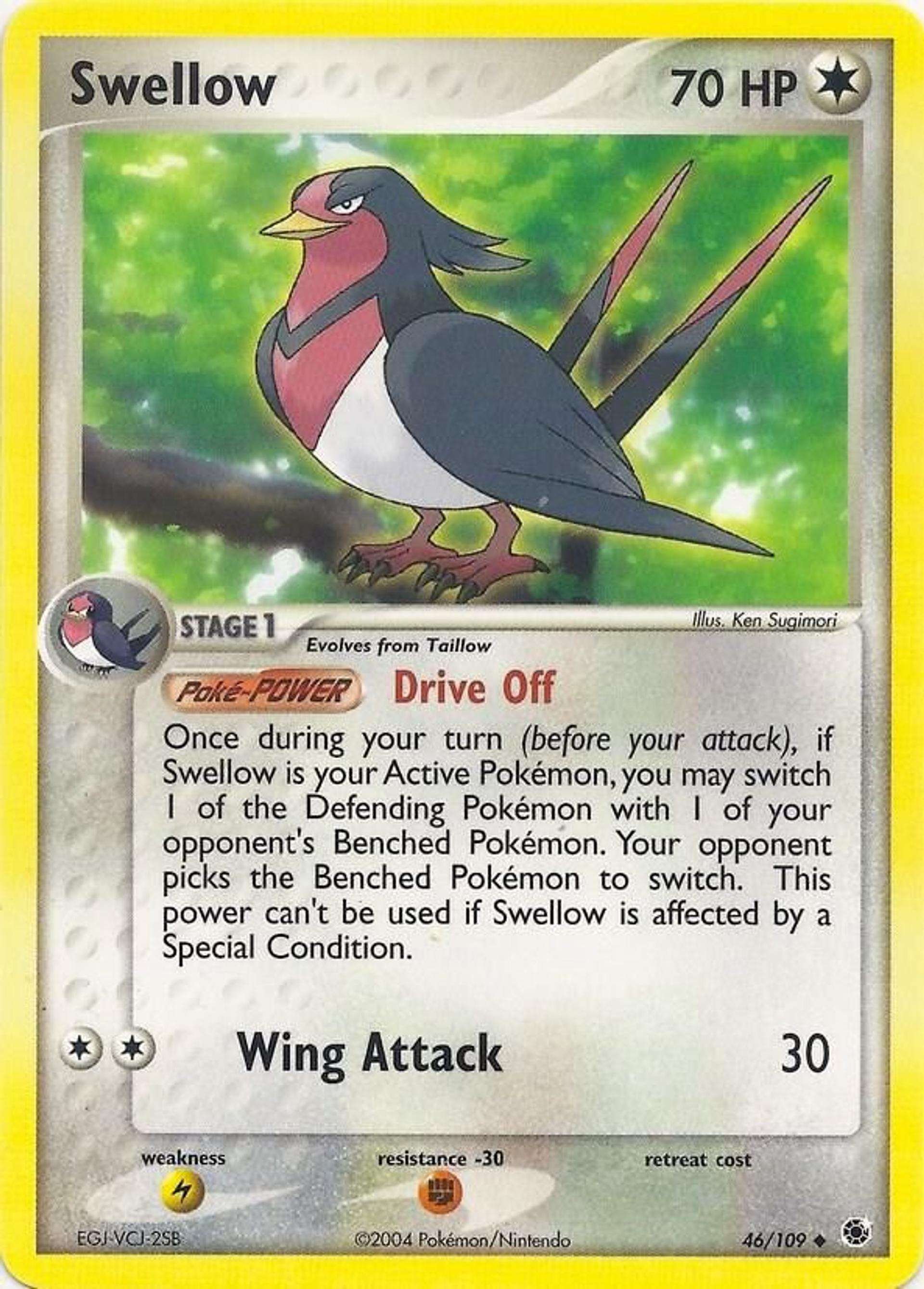 Swellow — EX Battle Stadium — Pokemon