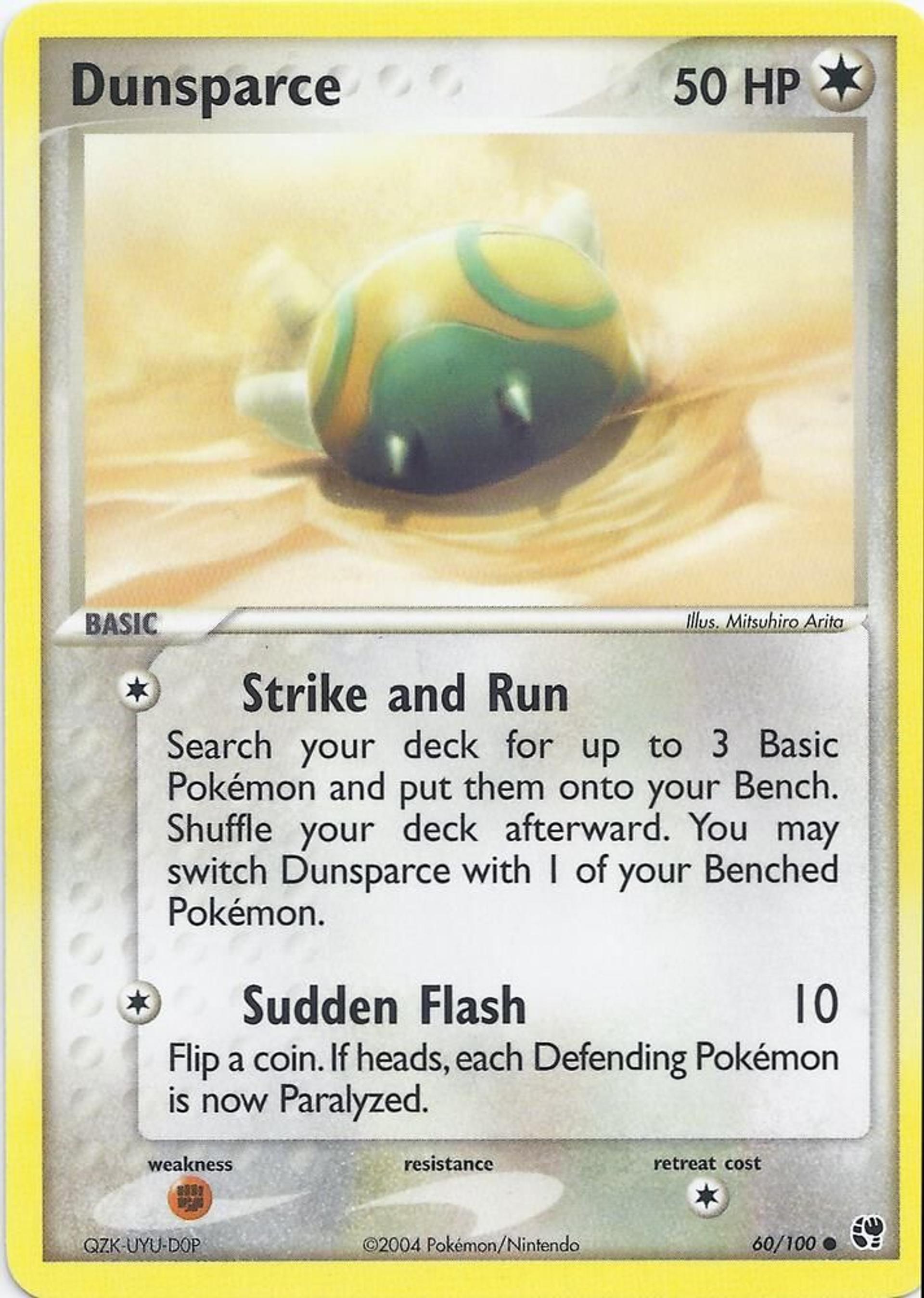 Dunsparce — EX Battle Stadium — Pokemon