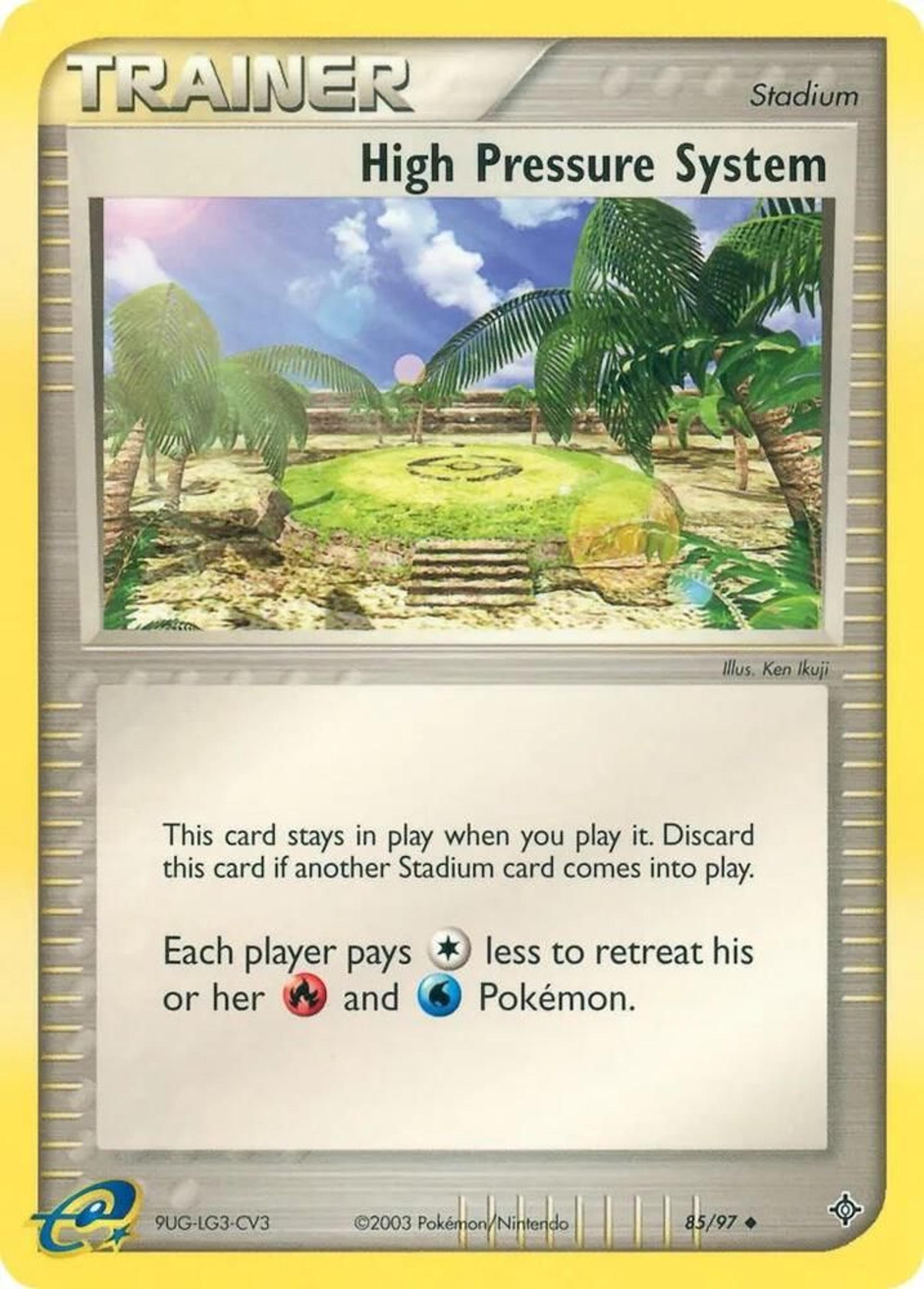 High Pressure System — EX Battle Stadium — Pokemon
