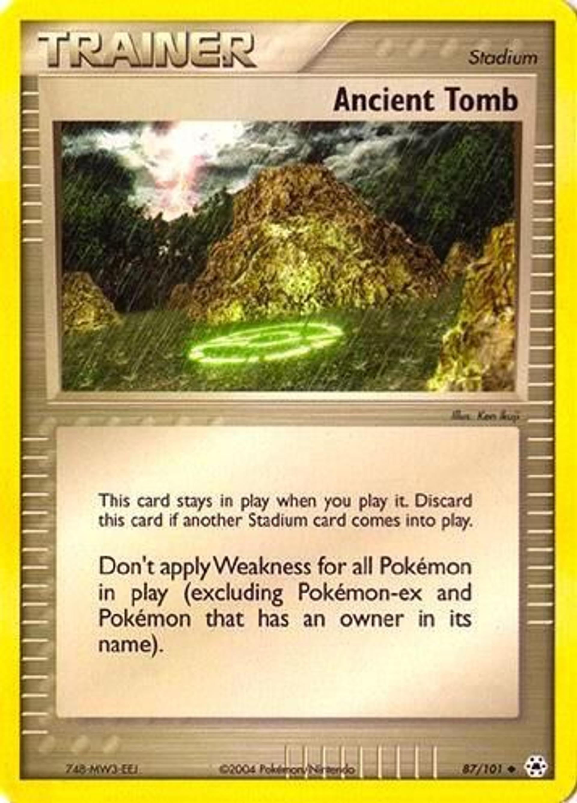 Ancient Tomb — EX Battle Stadium — Pokemon