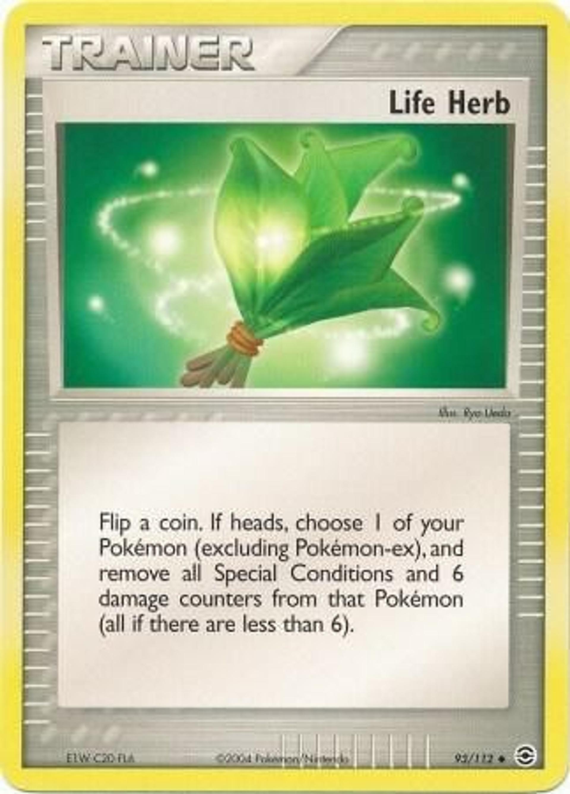 Life Herb — EX Battle Stadium — Pokemon