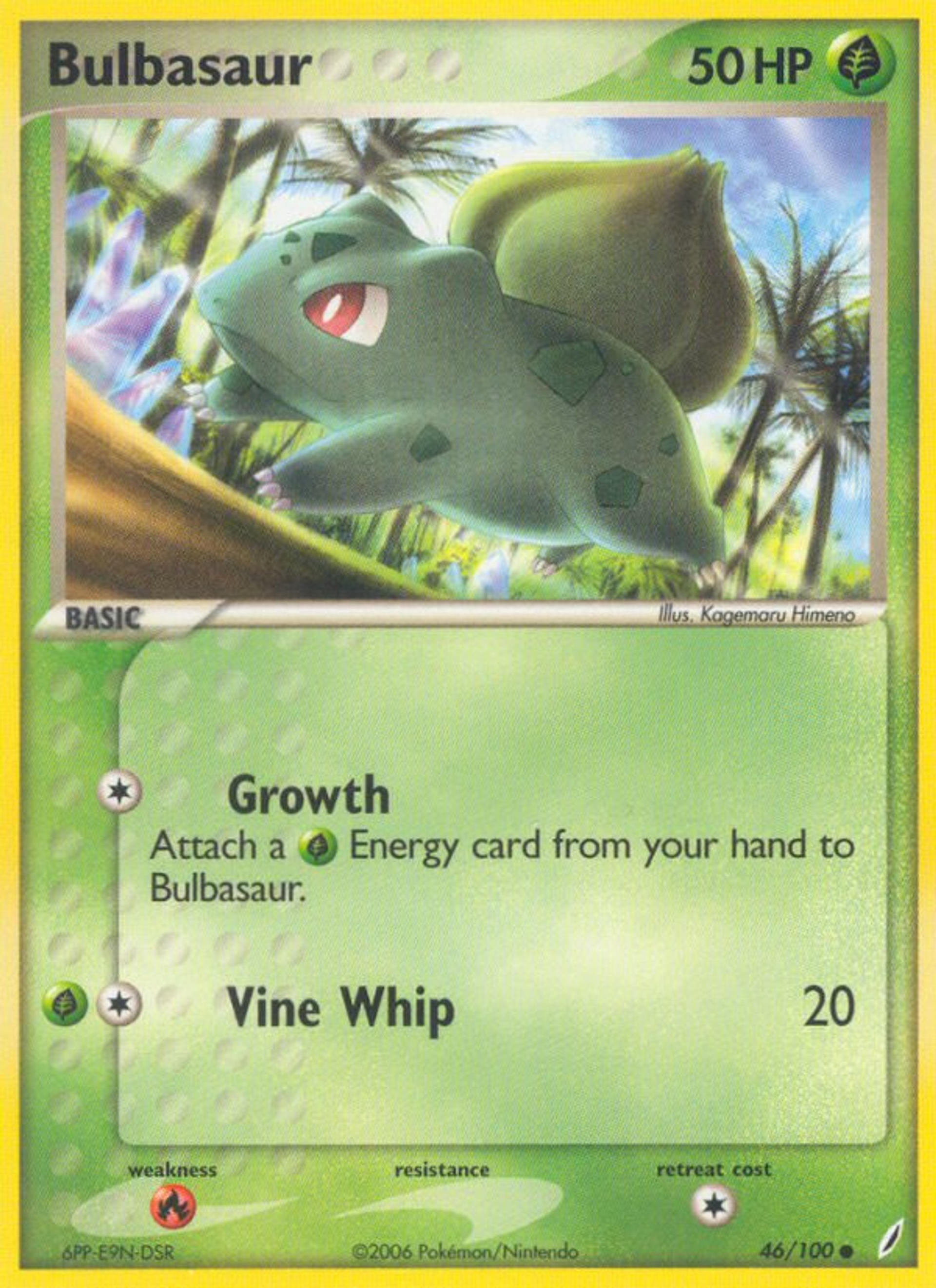 Bulbizarre — EX Crystal Guardians — Pokémon