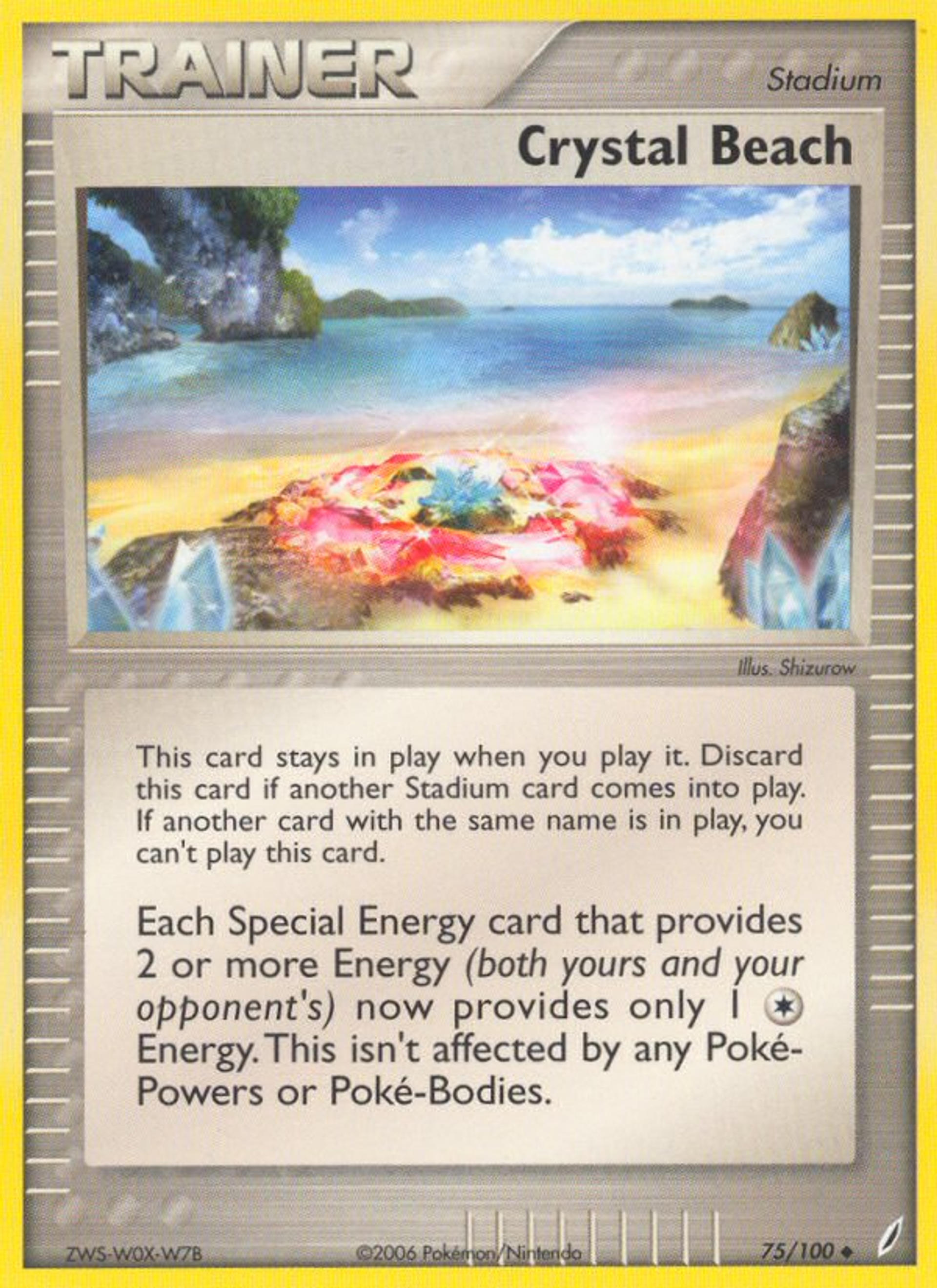 Plage de cristal — EX Crystal Guardians — Pokémon