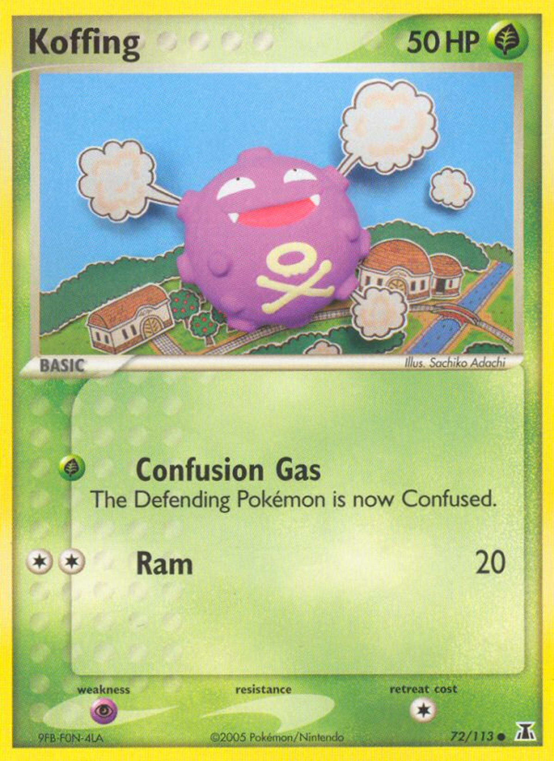 Koffing — EX Delta Species — Pokémon