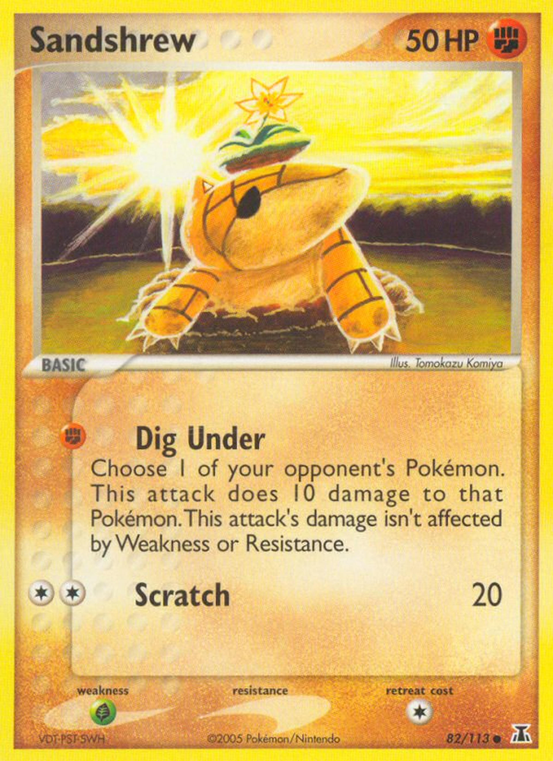 Sandshrew — EX Delta Species — Pokémon