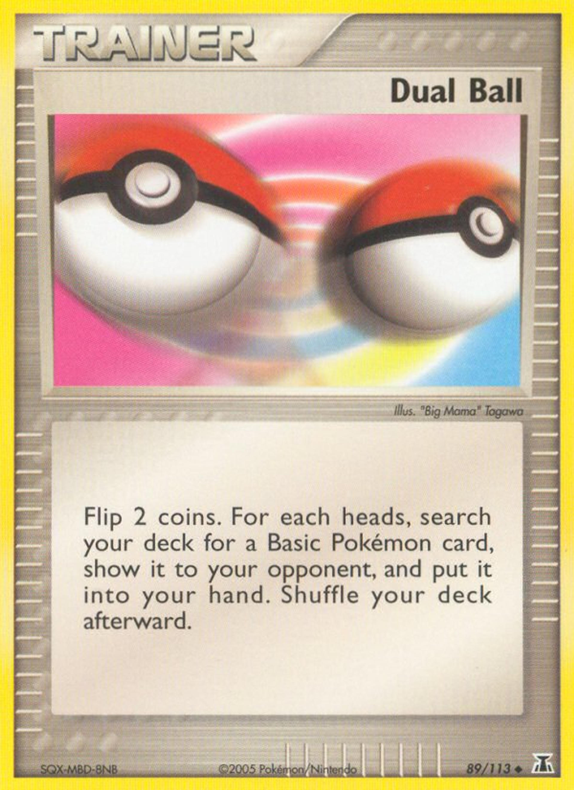 Double boule — EX Delta Species — Pokémon