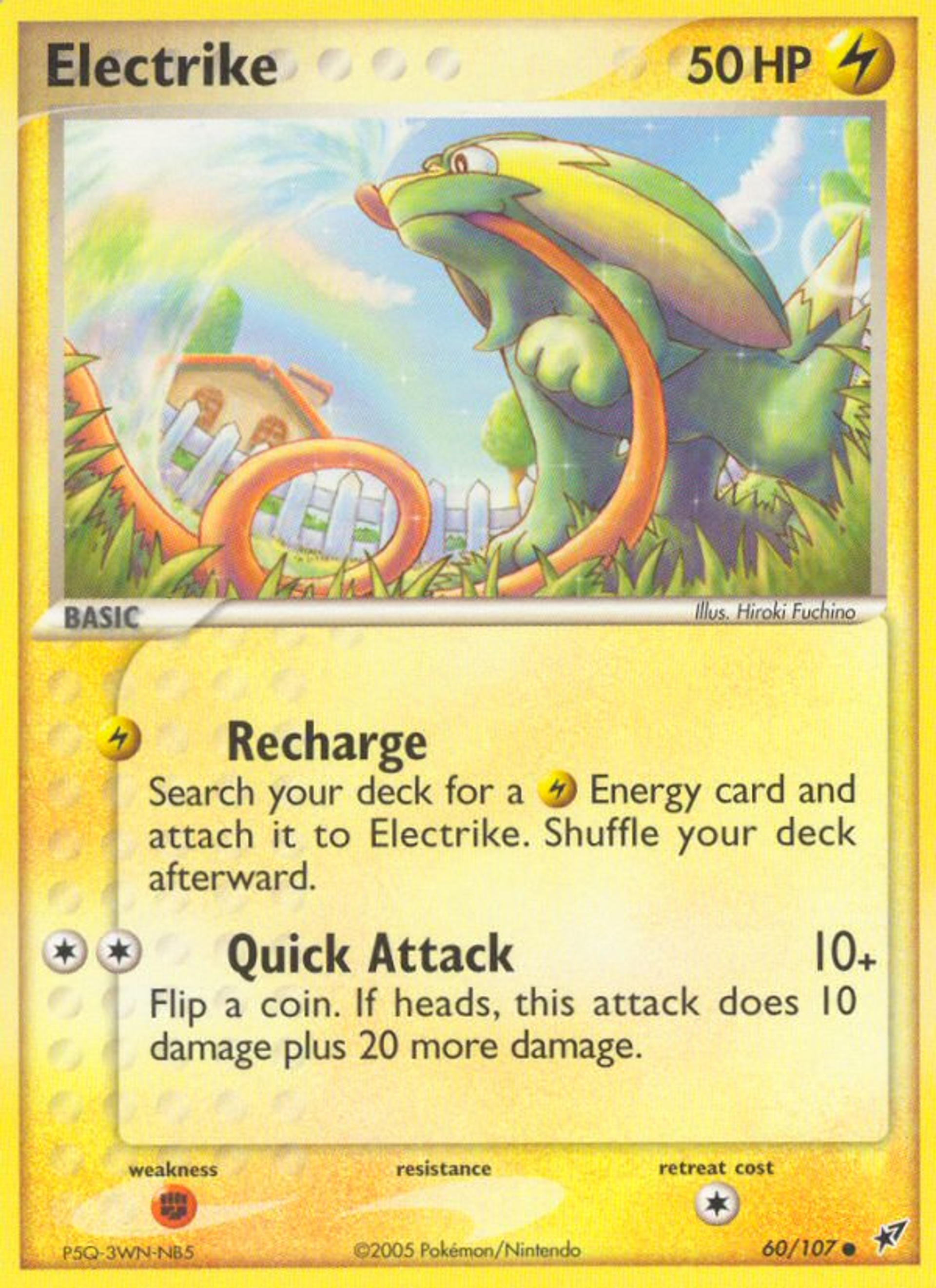 Electrike — EX Deoxys — Pokémon