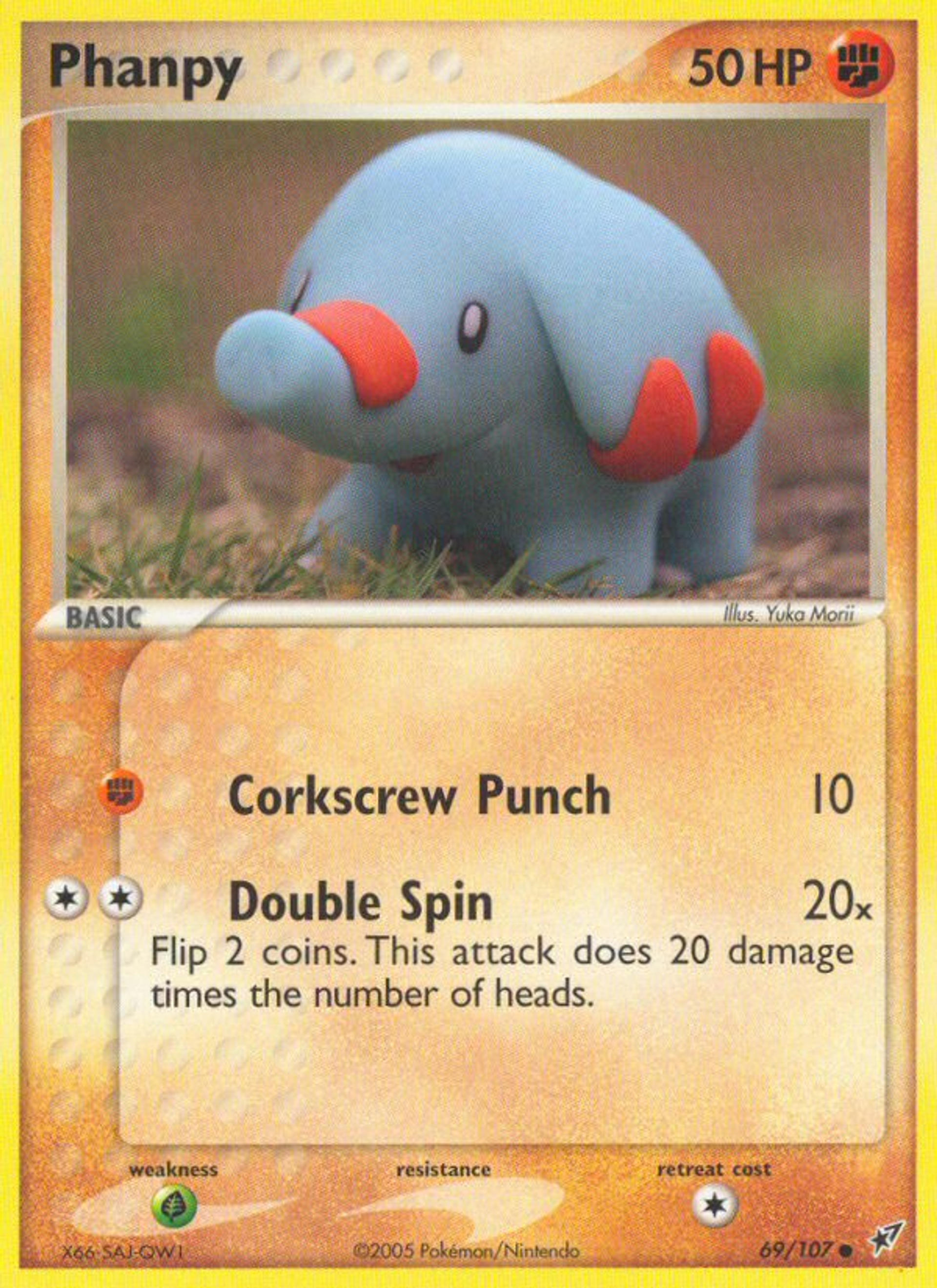 Phanpy — EX Deoxys — Pokémon
