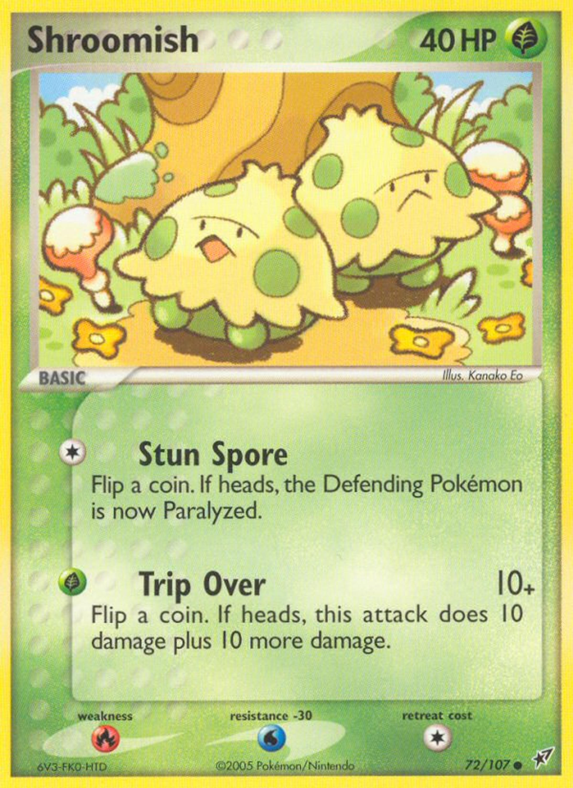 Shroomish — EX Deoxys — Pokémon