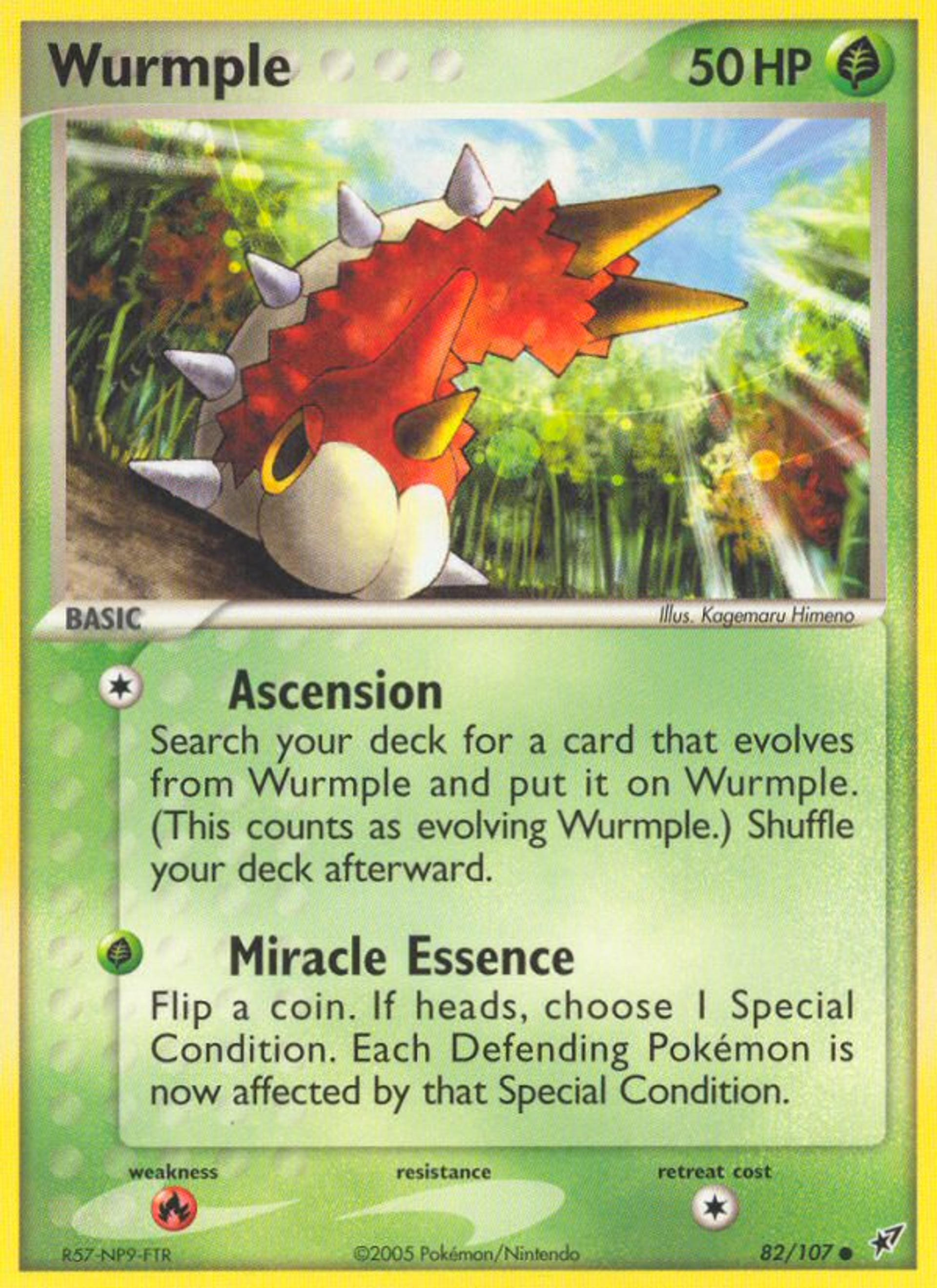 Wurmple — EX Deoxys — Pokémon