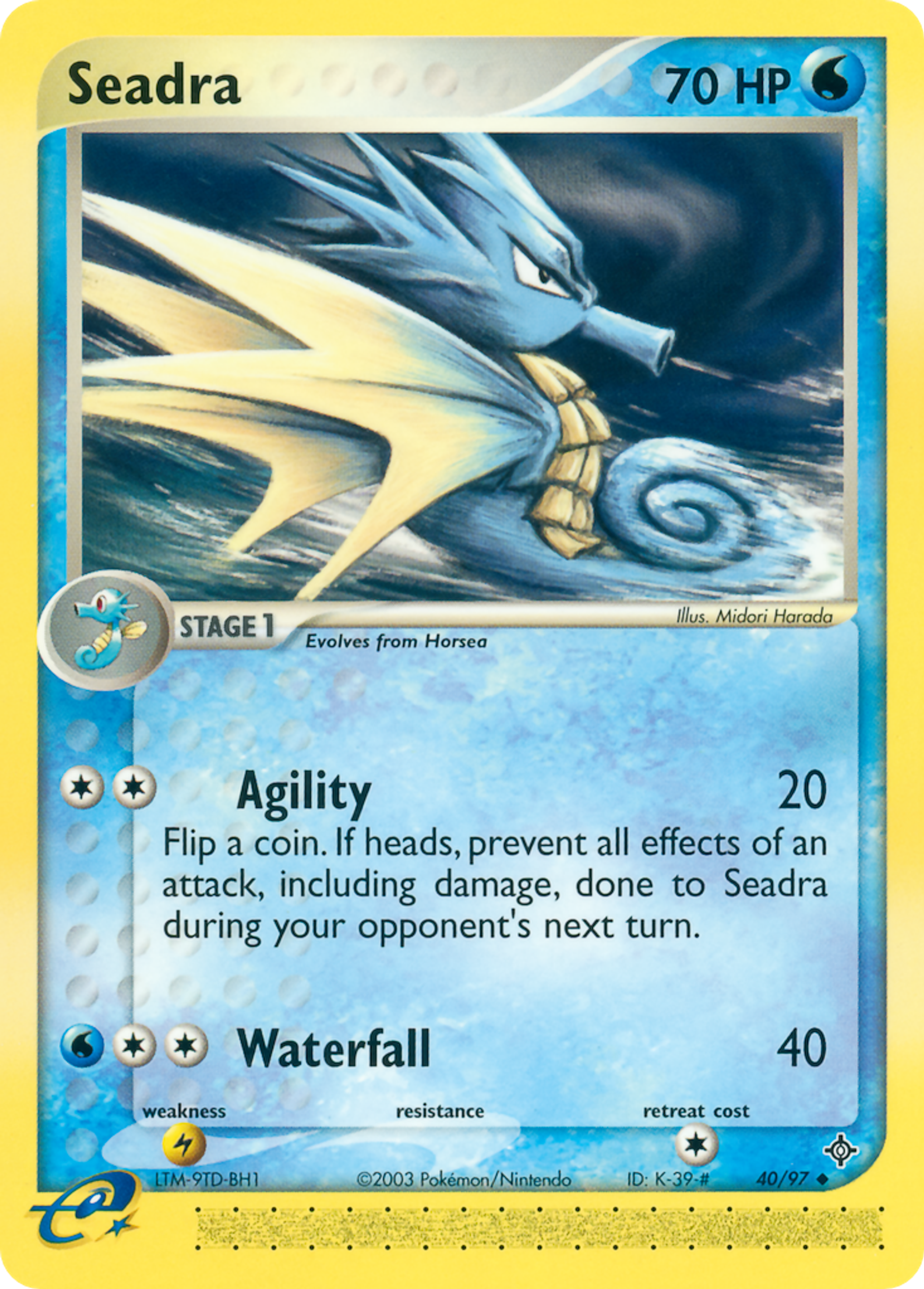 Seadra — EX Dragon — Pokémon