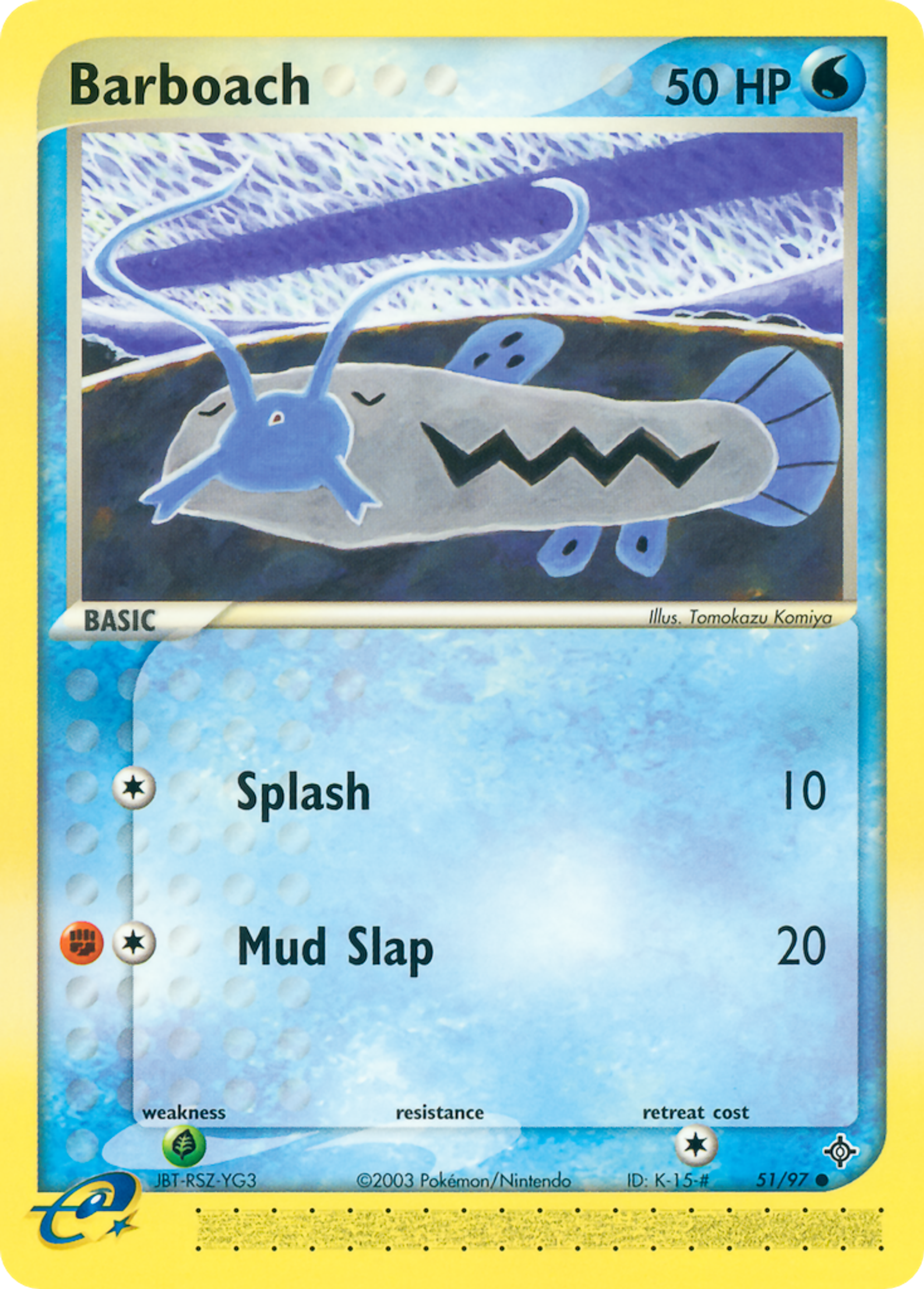 Barboach — EX Dragon — Pokémon