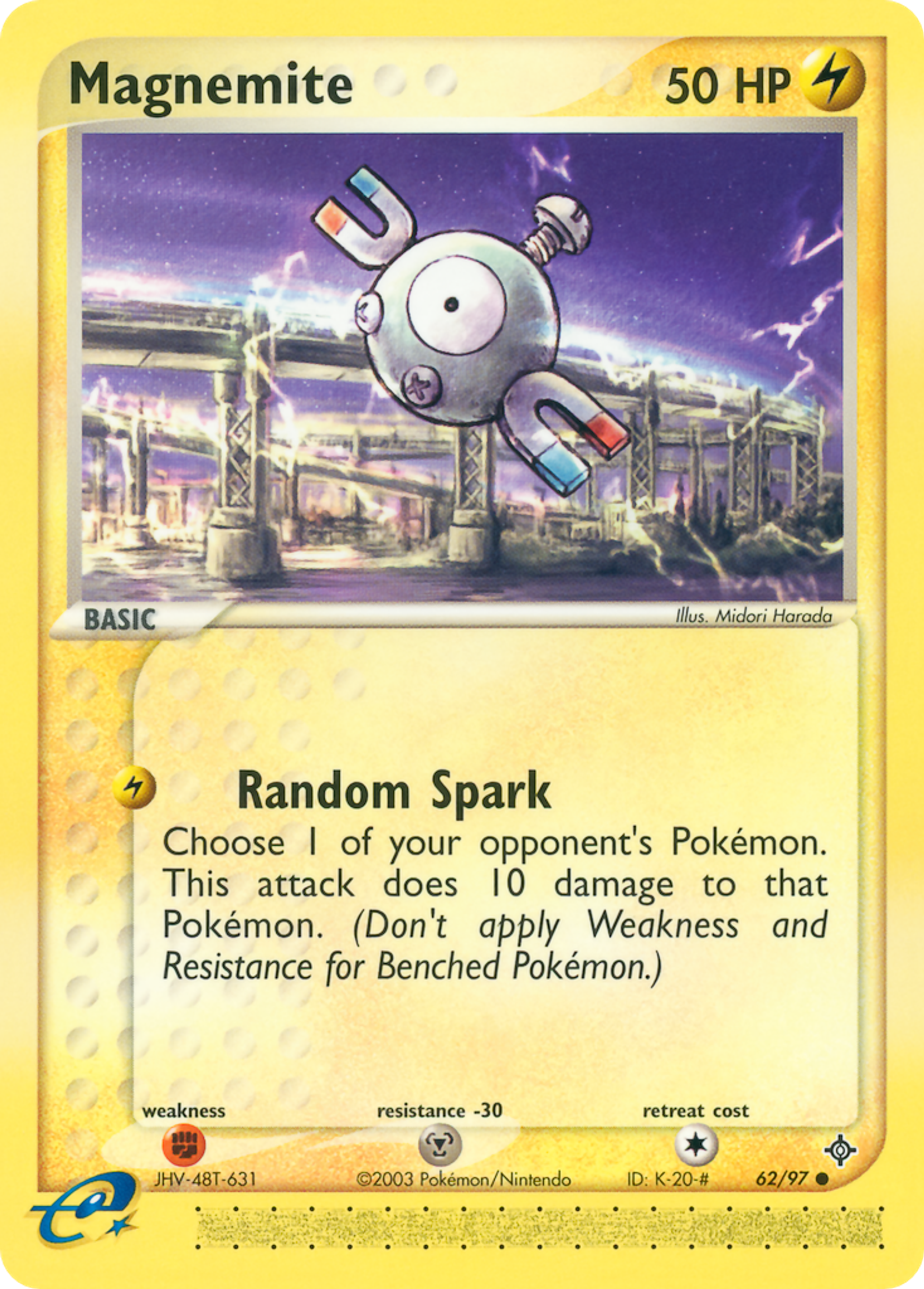 Magnemite — EX Dragon — Pokémon