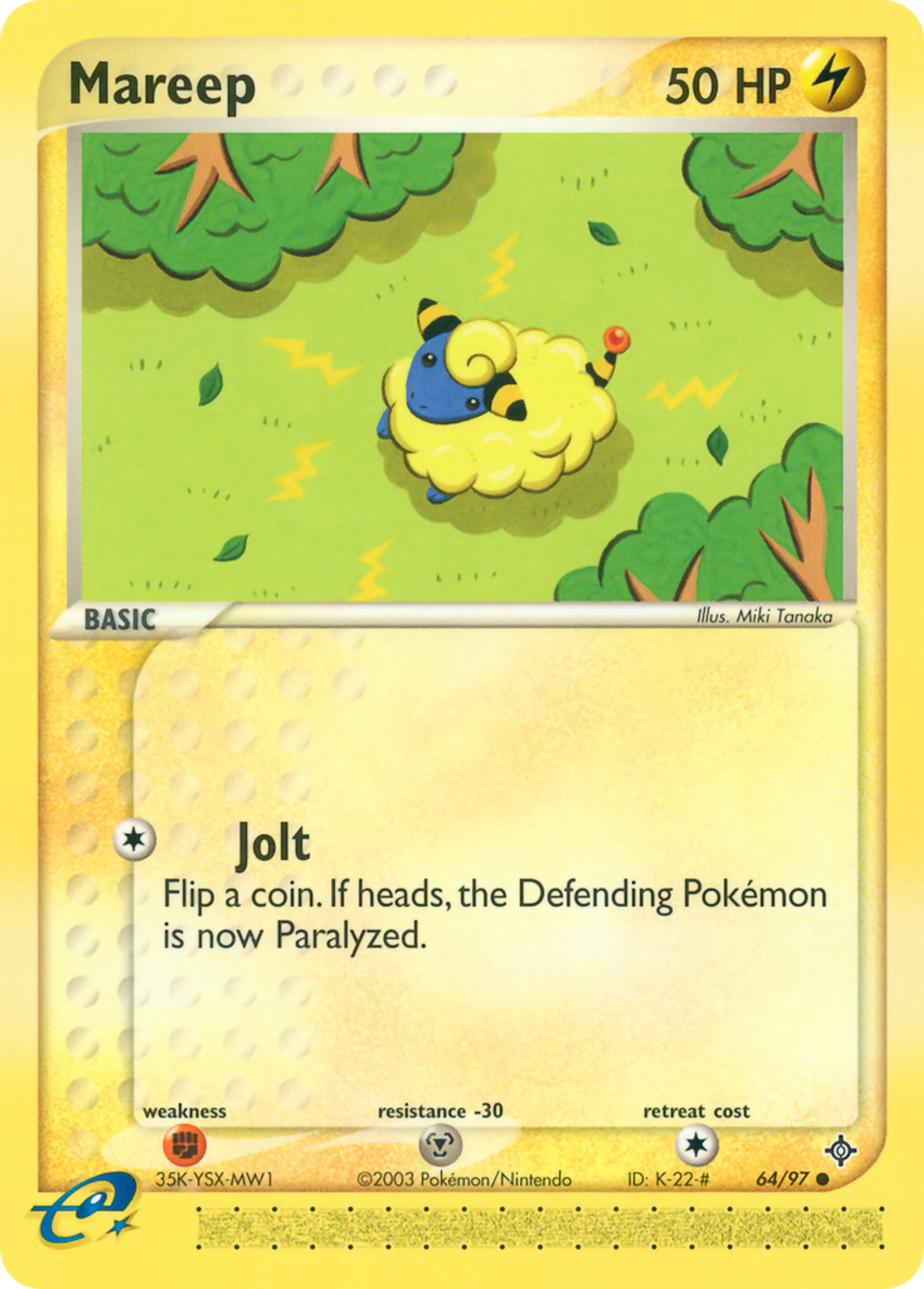 Mareep — EX Dragon — Pokémon