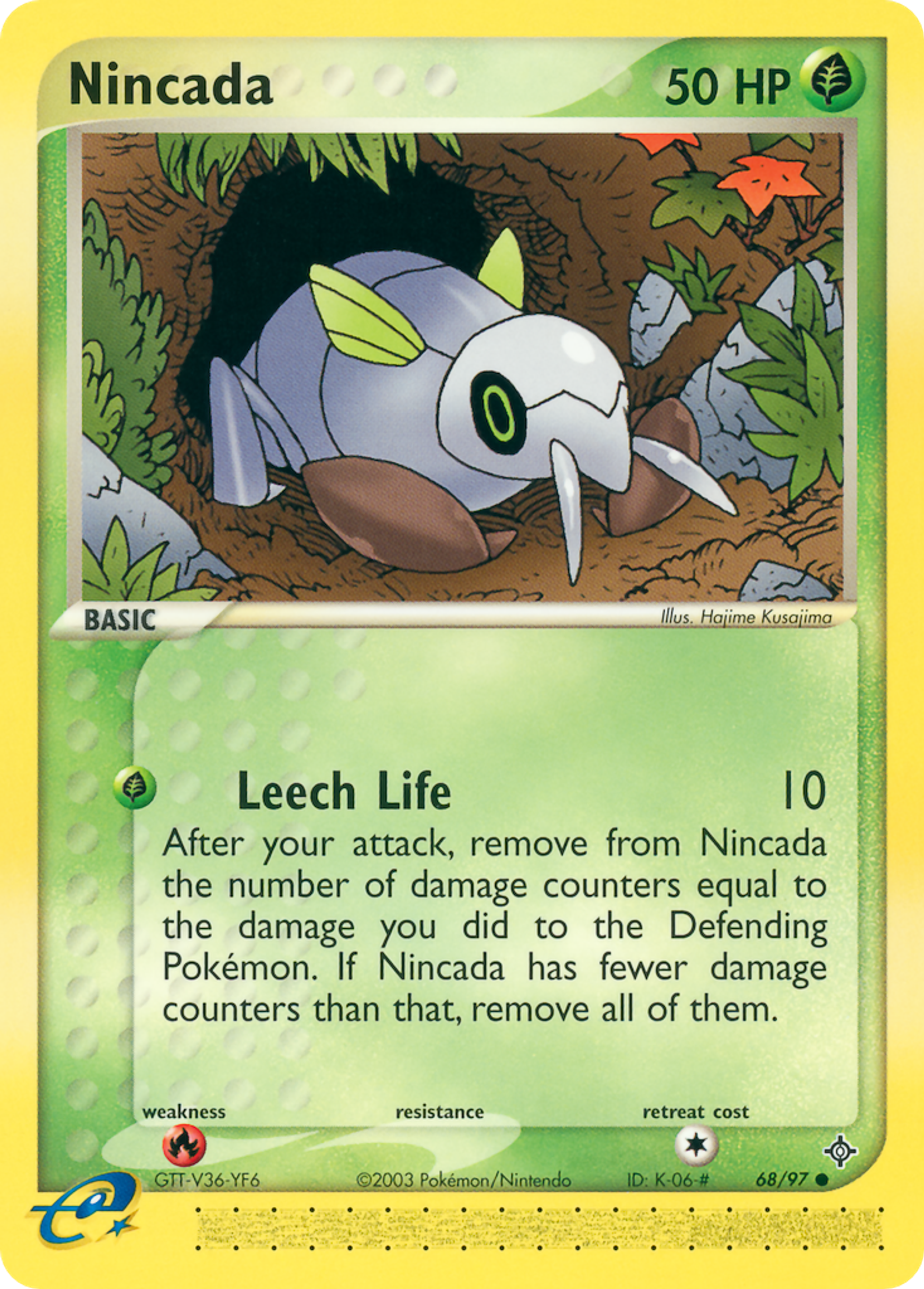 Nincada — EX Dragon — Pokémon