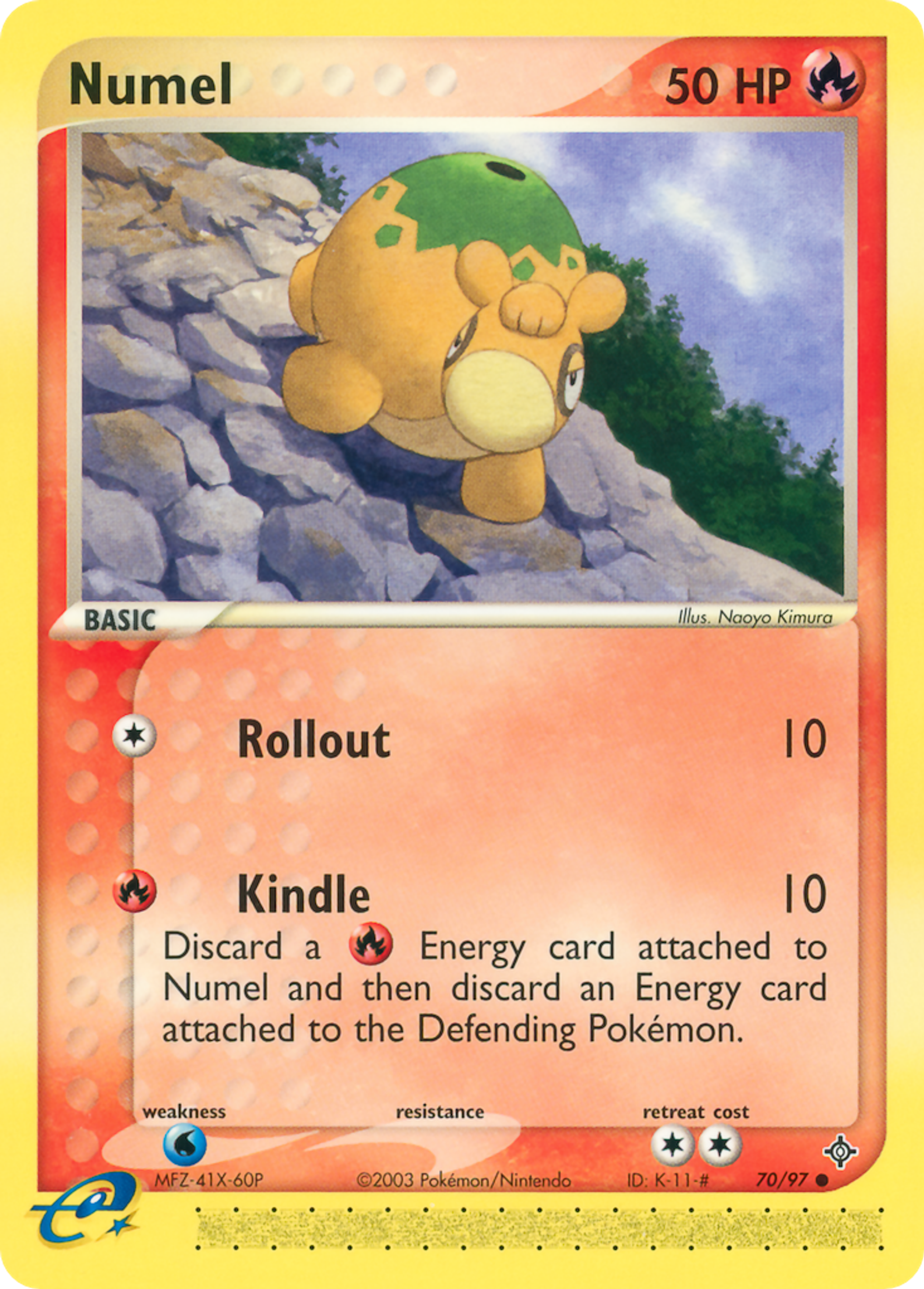Numel — EX Dragon — Pokémon