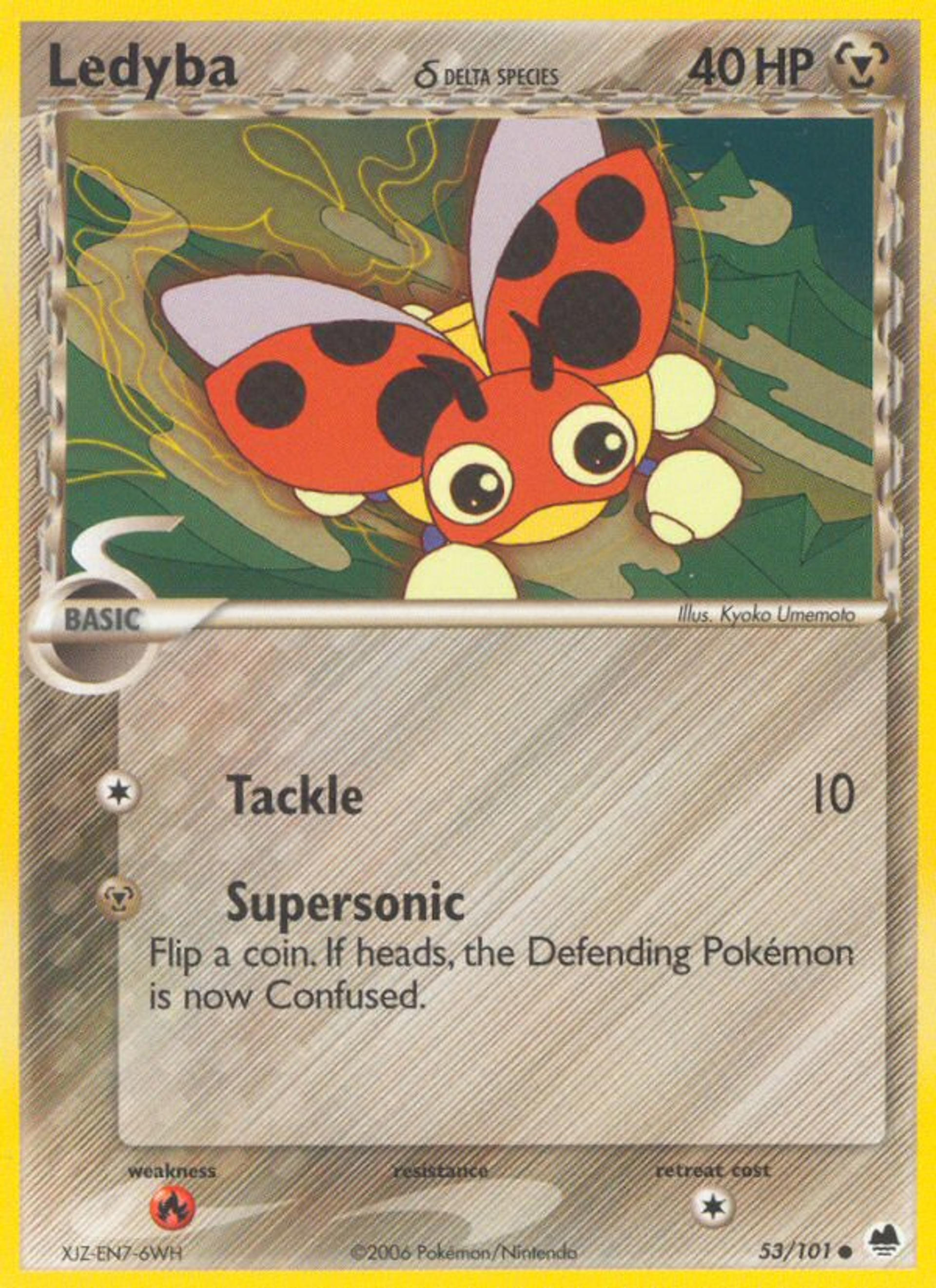 Ledyba — EX Dragon Frontiers — Pokémon