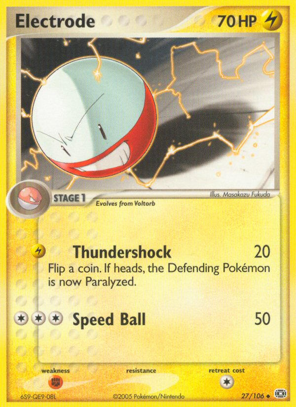 Electrode — EX Emerald — Pokemon