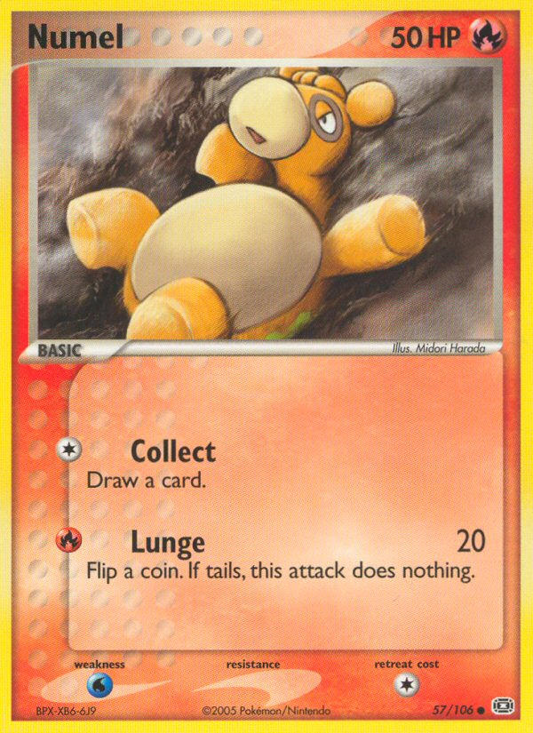 Numel — EX Emerald — Pokemon