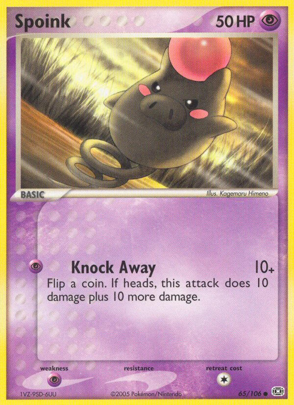 Spoink — EX Emerald — Pokemon
