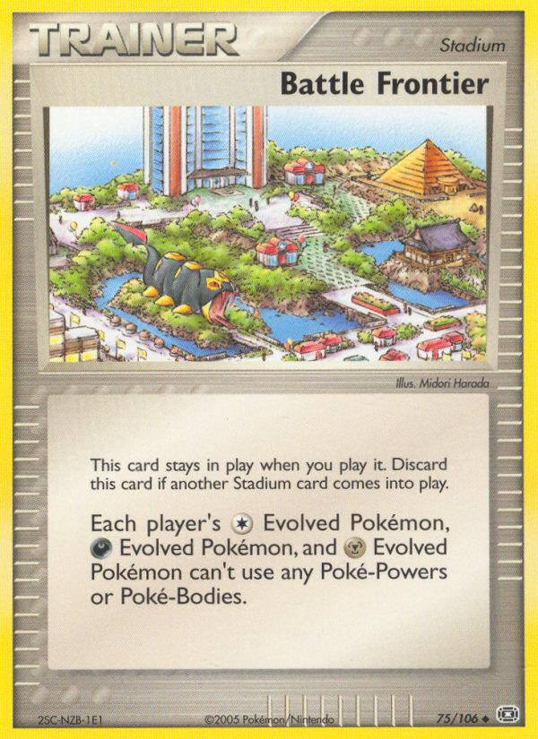 Battle Frontier — EX Emerald — Pokemon