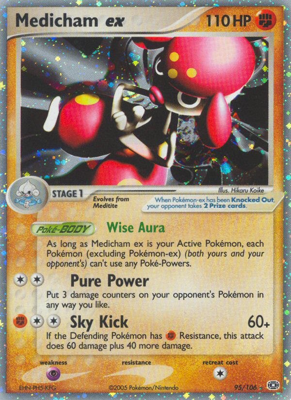Medicham ex — EX Emerald — Pokemon