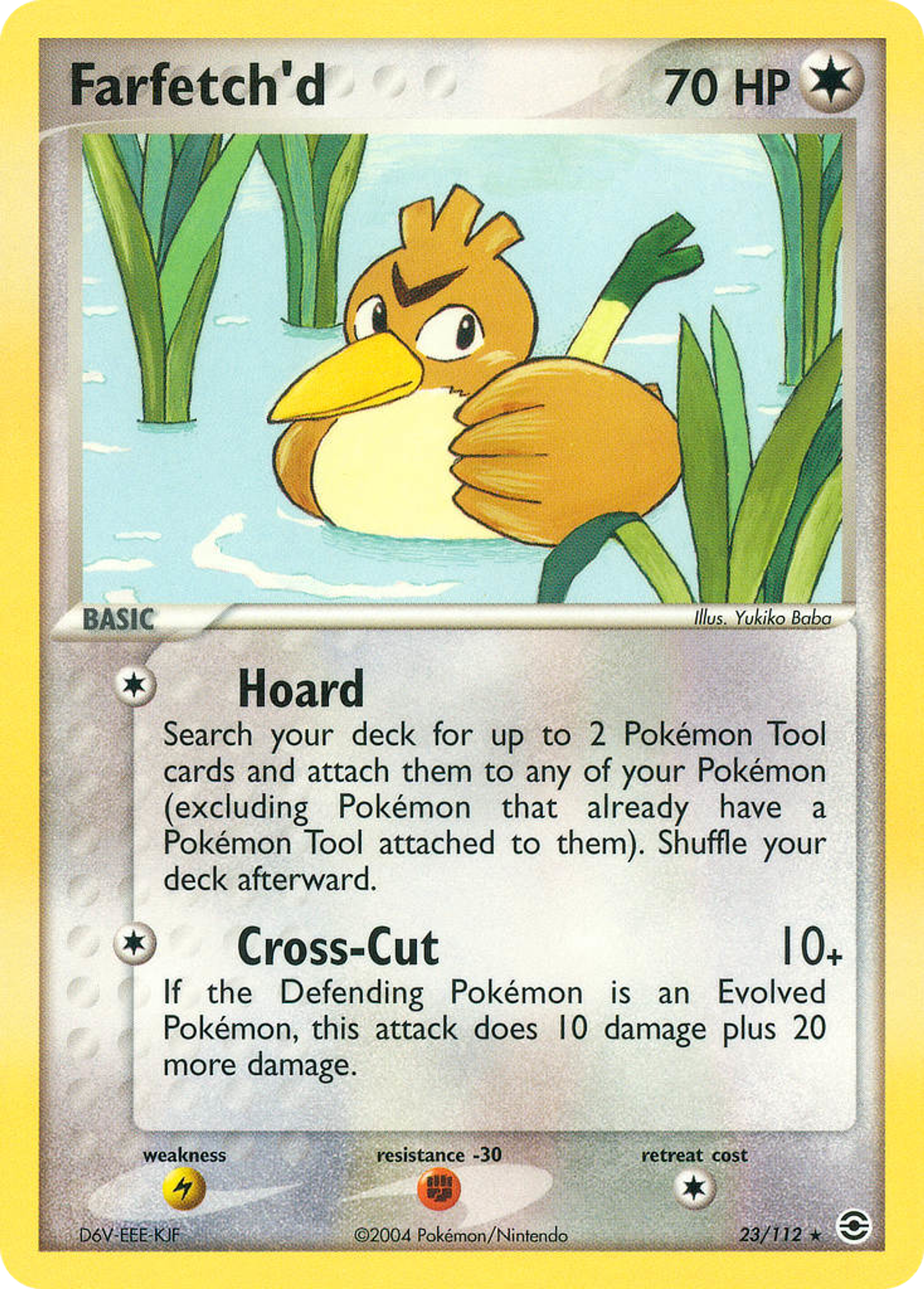 Farfetch'd — EX FireRed & LeafGreen — Pokémon