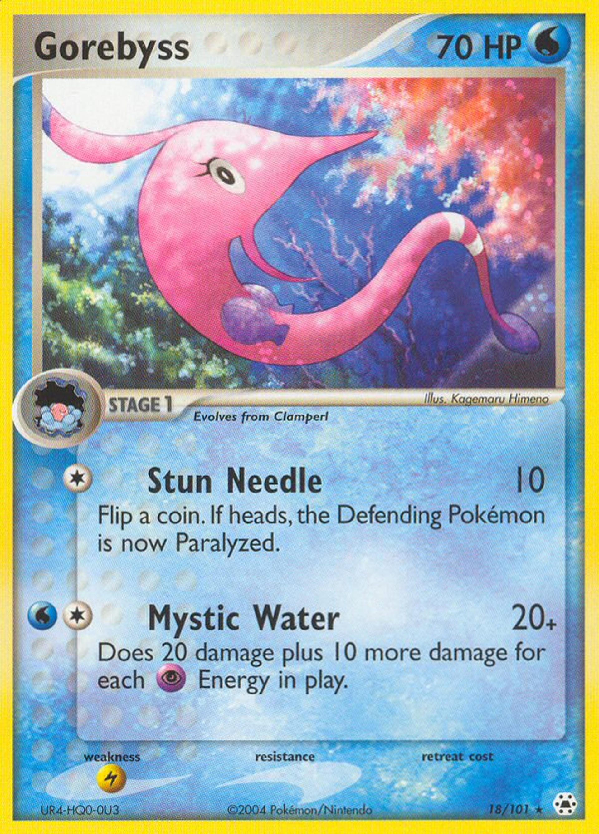 Rosabyss — EX Hidden Legends — Pokémon
