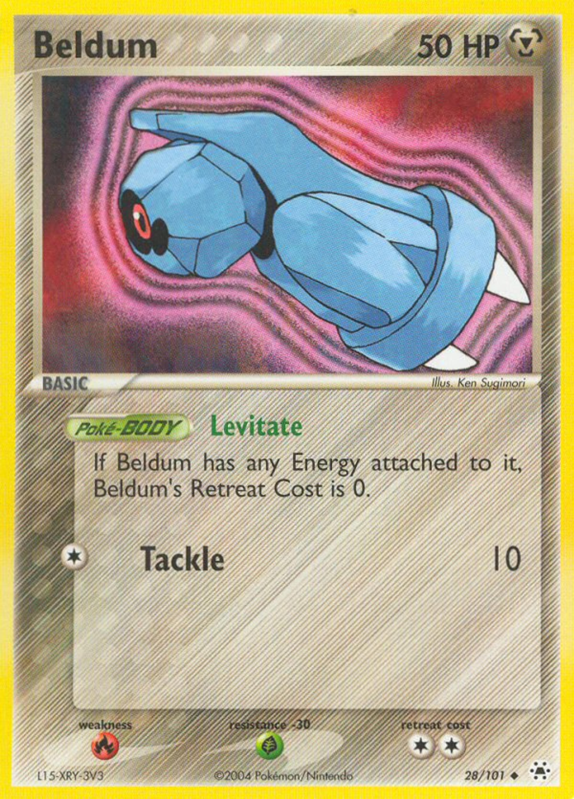 Beldum — EX Hidden Legends — Pokémon