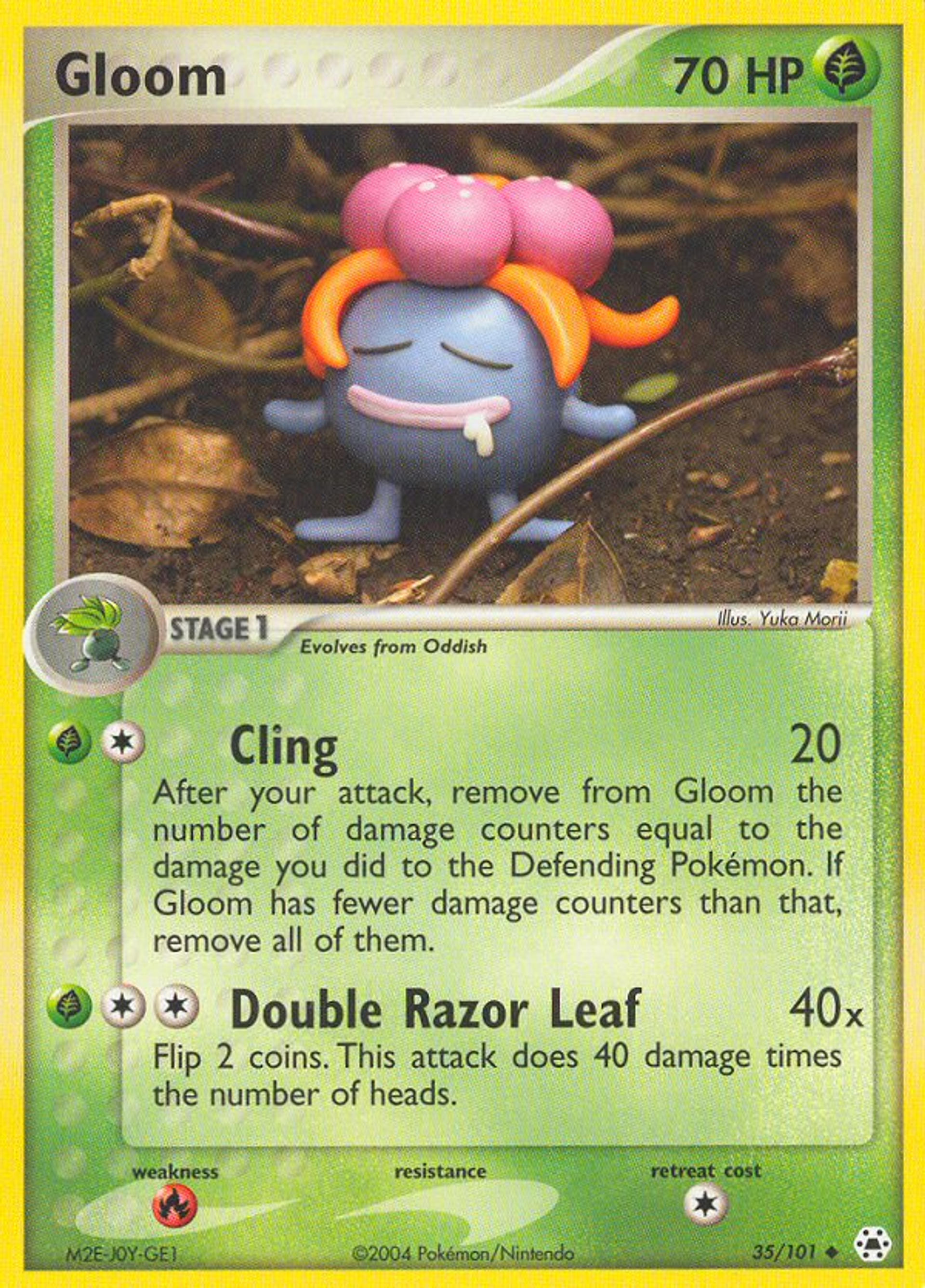 Gloom — EX Hidden Legends — Pokémon