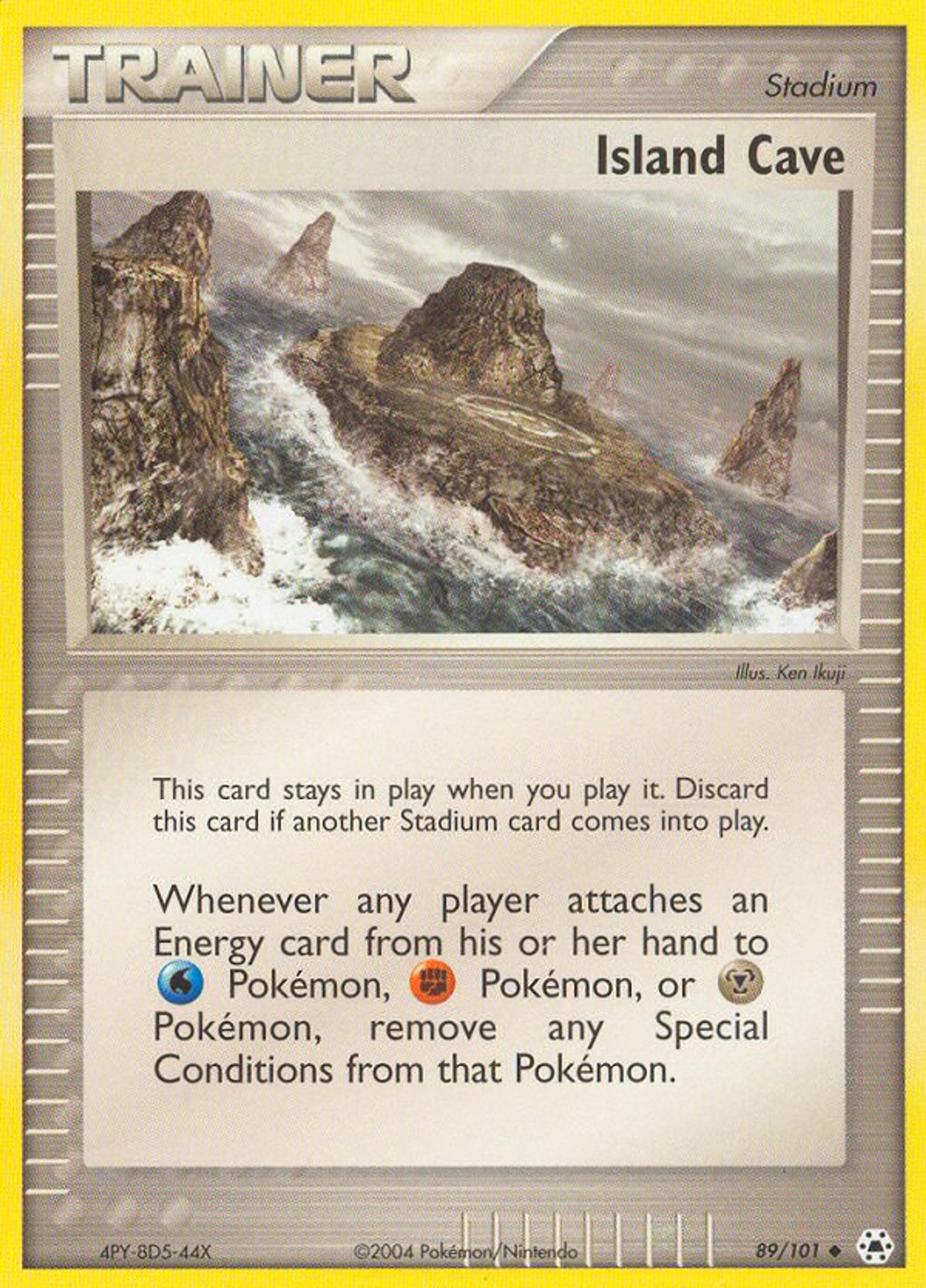 Grotte island — EX Hidden Legends — Pokémon