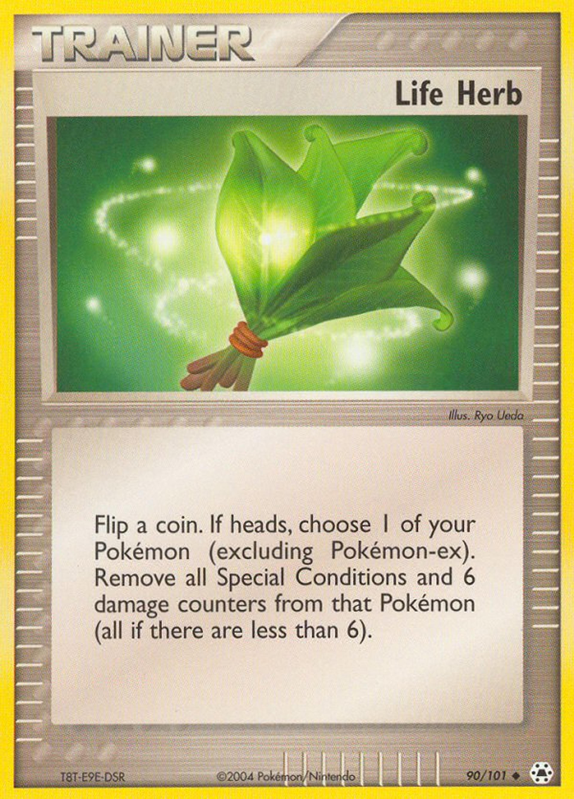 Herbe Sauveuse — EX Hidden Legends — Pokémon