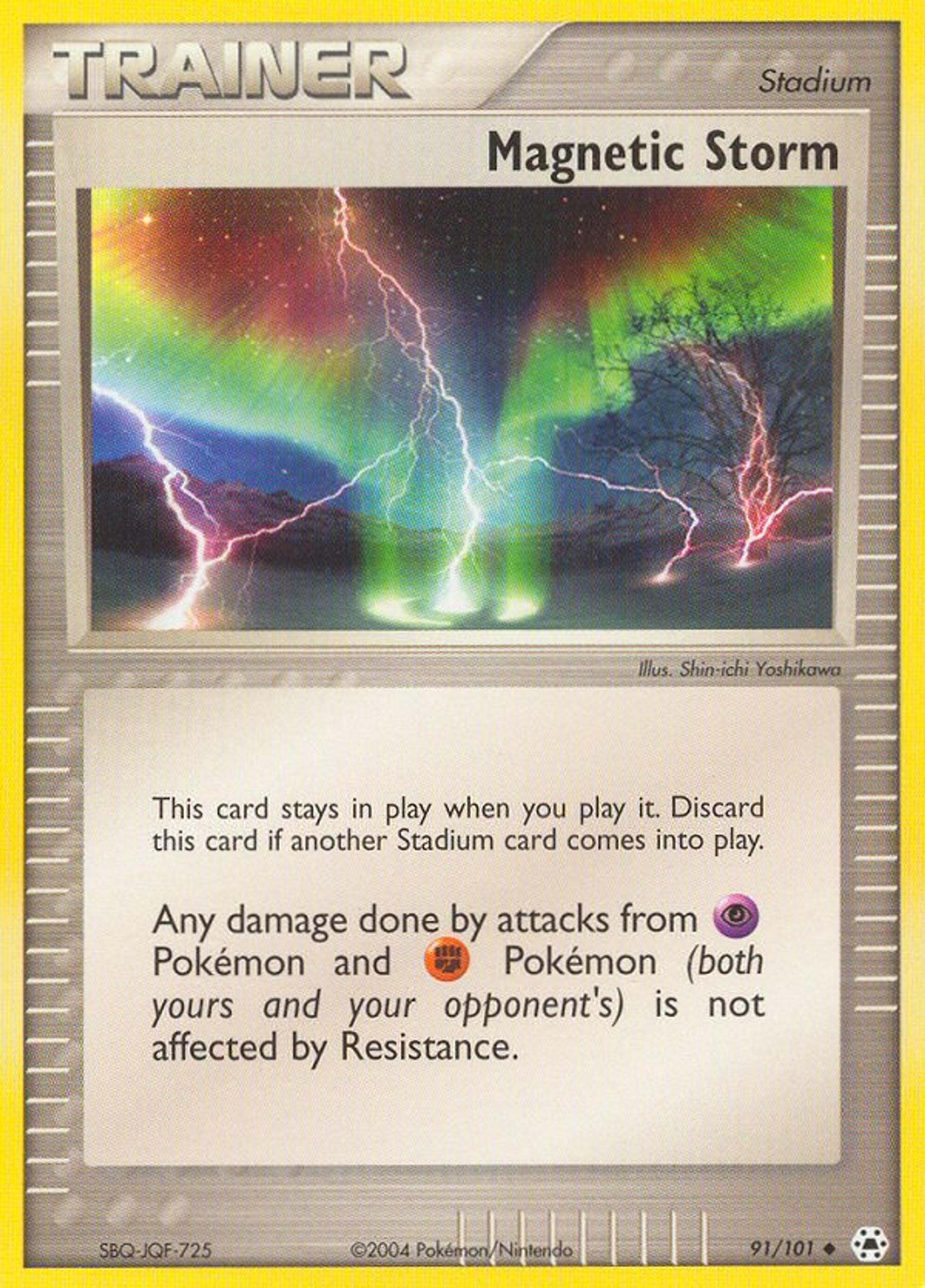Tempête Magnétique — EX Hidden Legends — Pokémon
