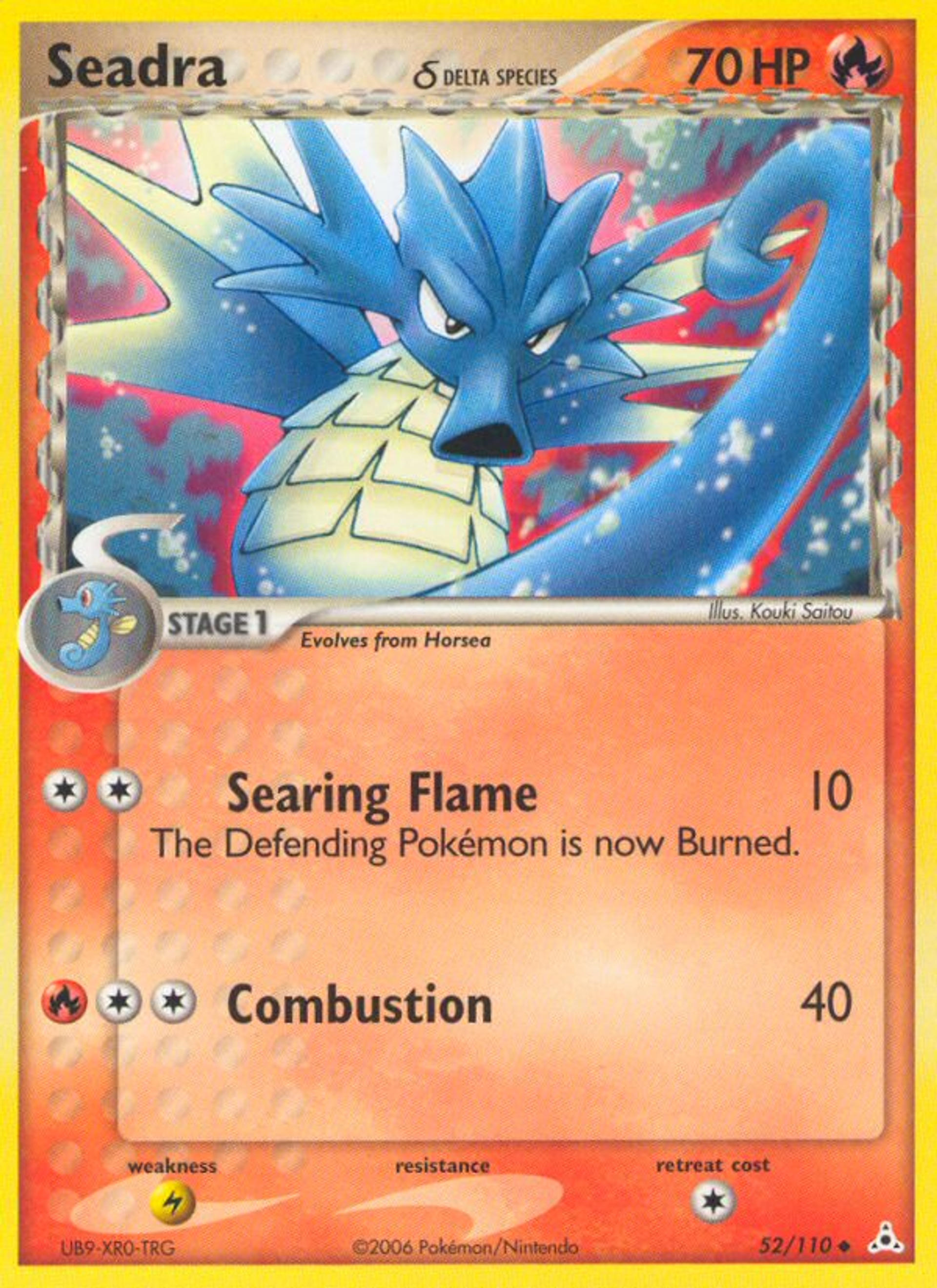 Seadra — EX Holon Phantoms — Pokémon