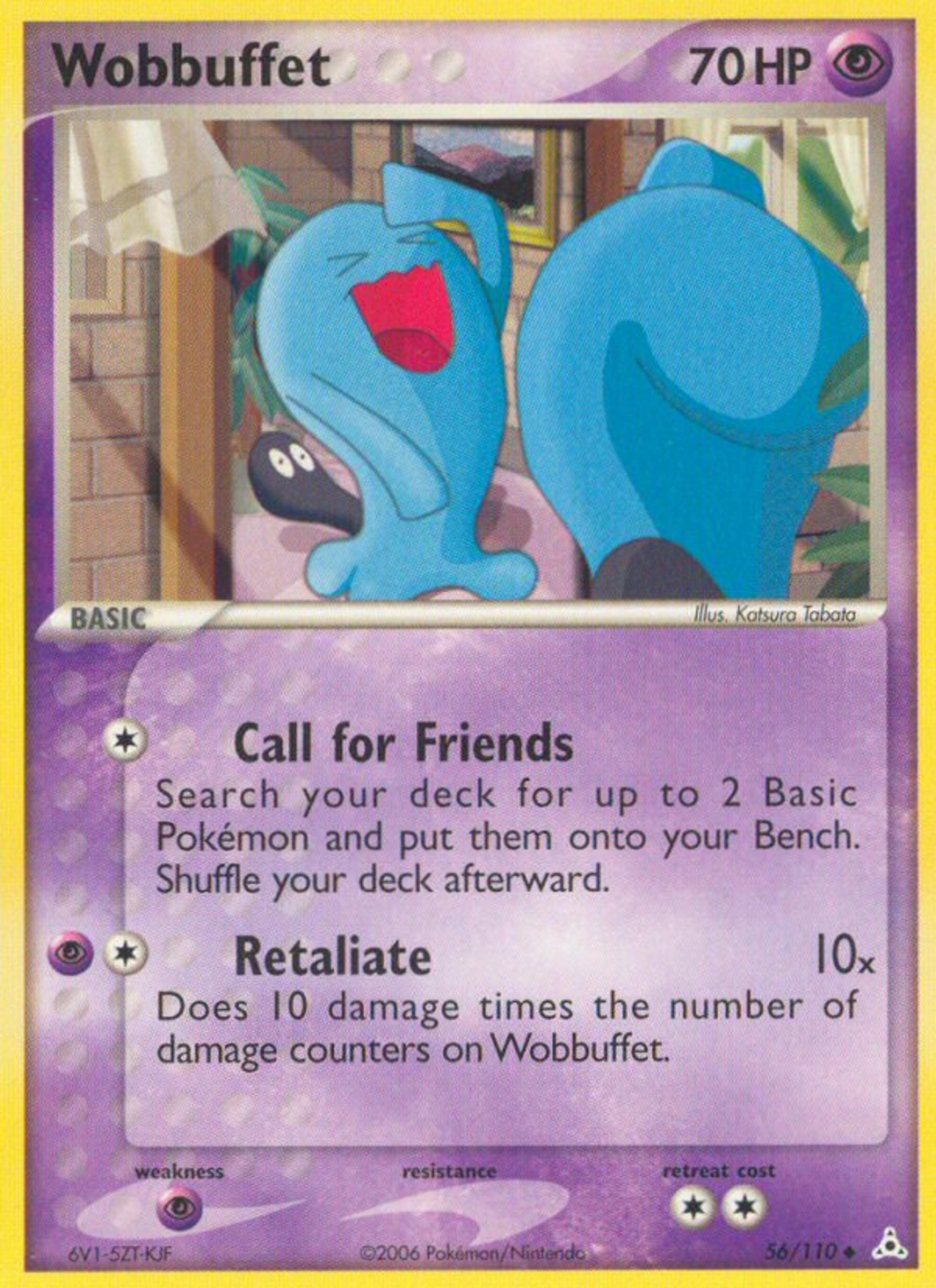 Wobbuffet — EX Holon Phantoms — Pokémon