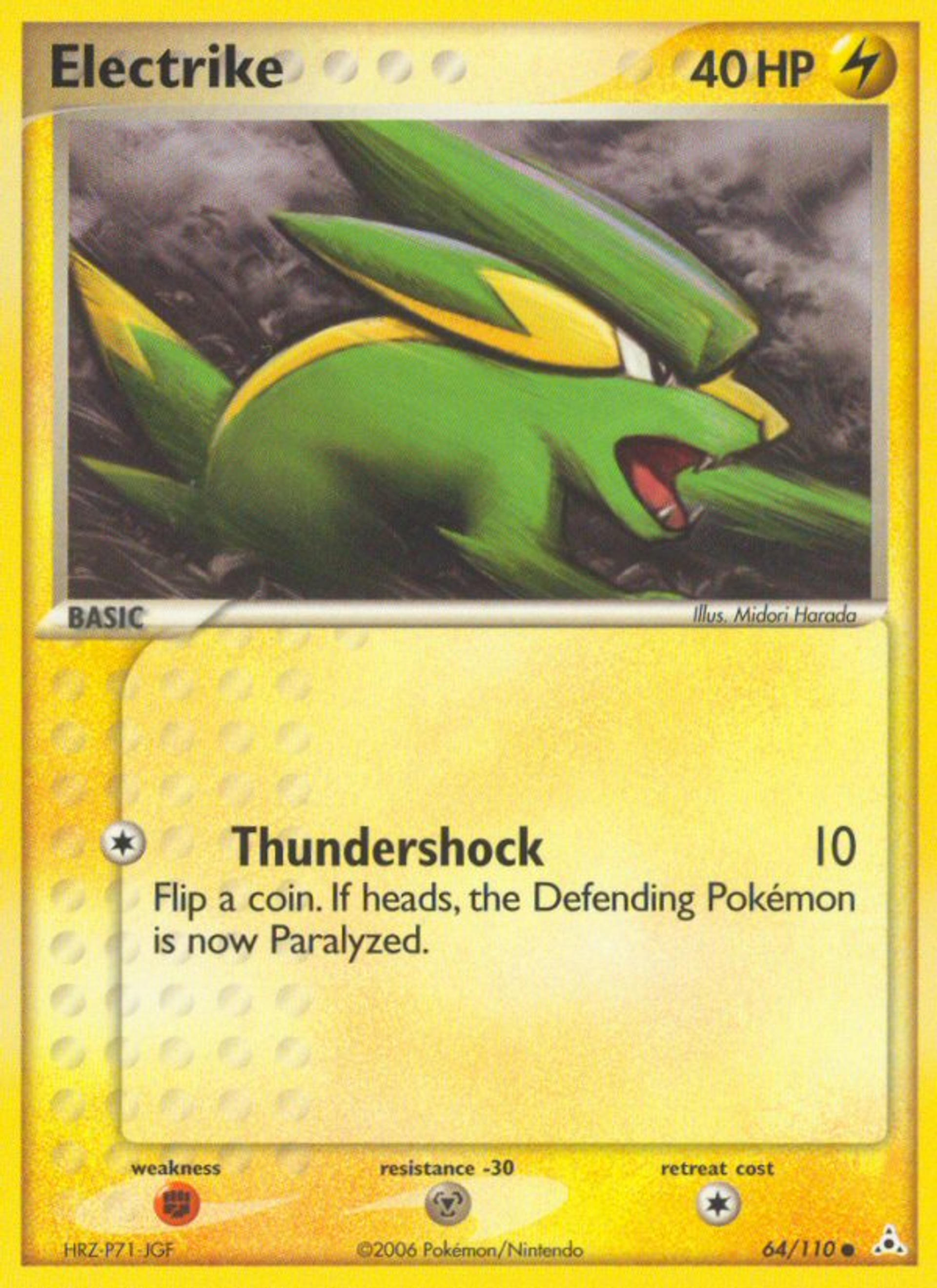 Electrike — EX Holon Phantoms — Pokémon