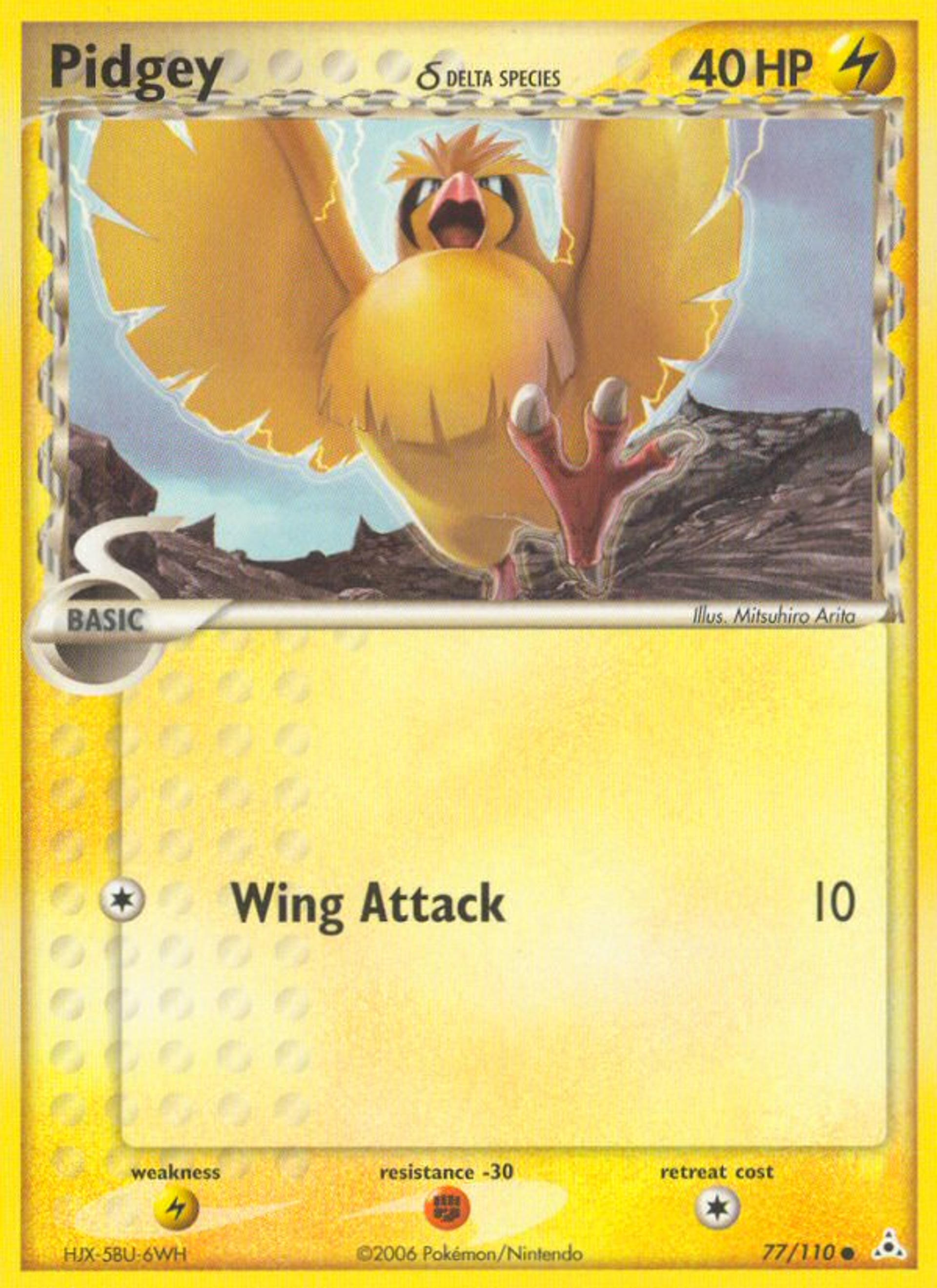 Pidgey — EX Holon Phantoms — Pokémon