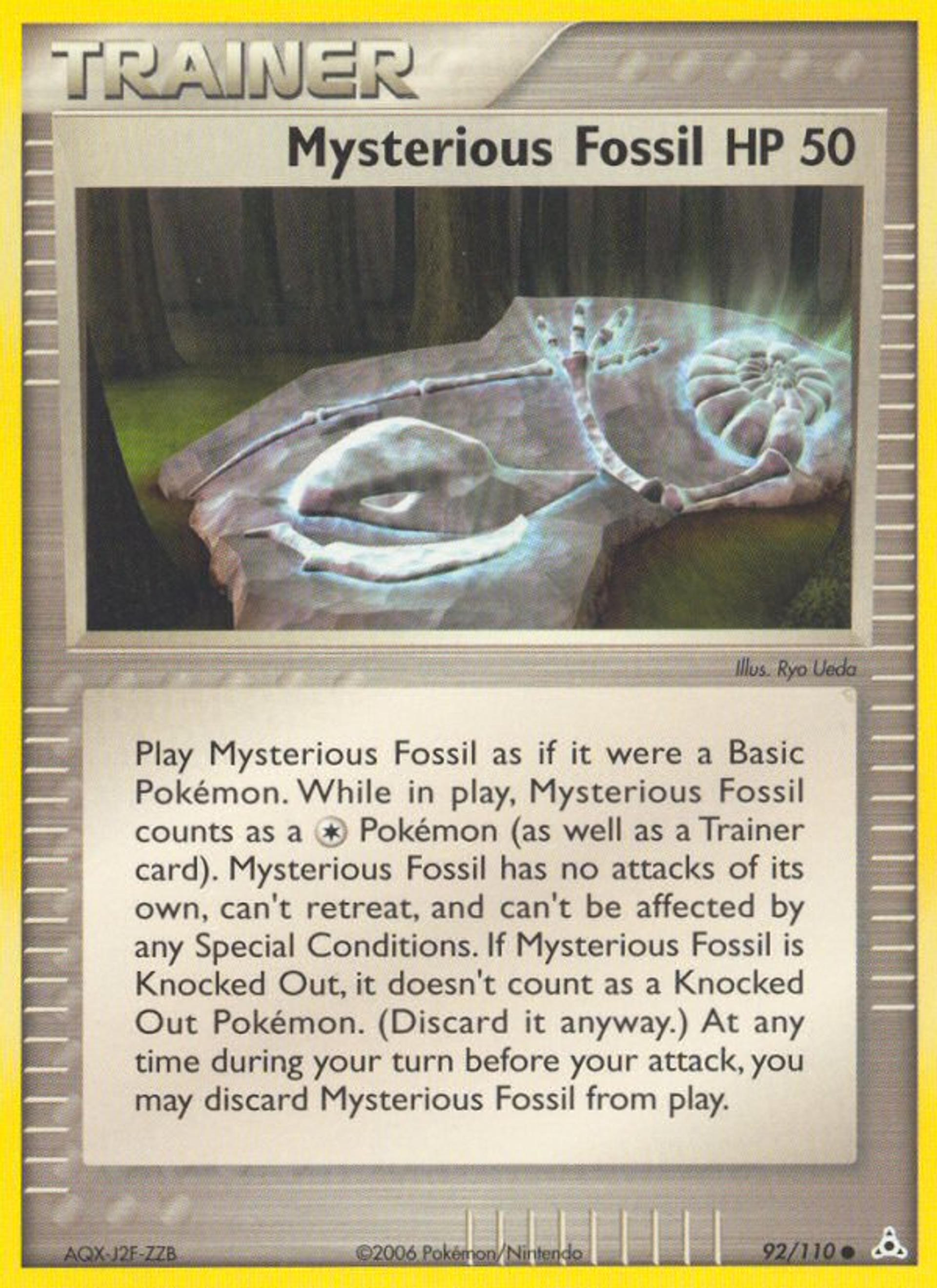 Mystérieux Fossile — EX Holon Phantoms — Pokémon