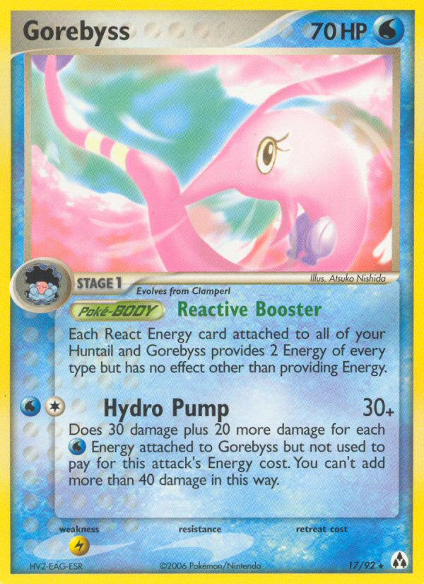 Gorebyss — EX Legend Maker — Pokemon