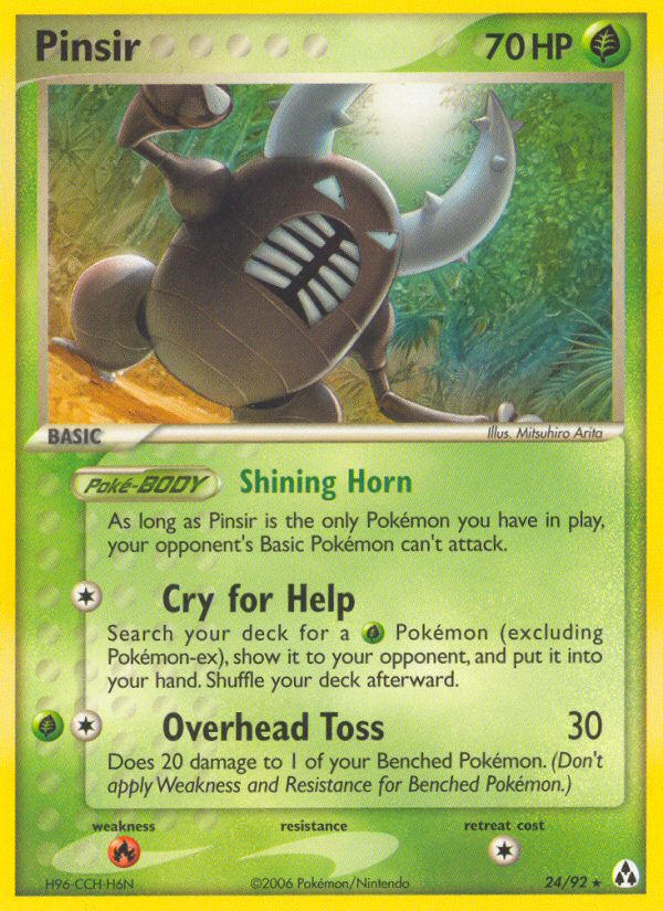 Pinsir — EX Legend Maker — Pokemon