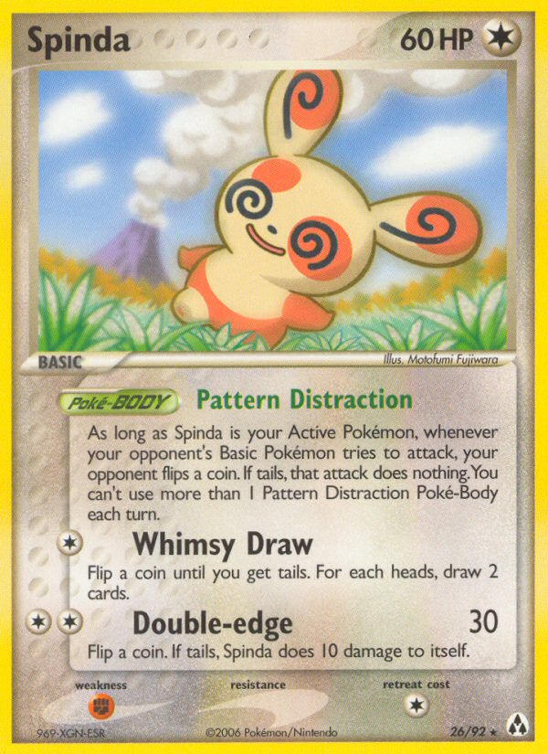 Spinda — EX Legend Maker — Pokemon