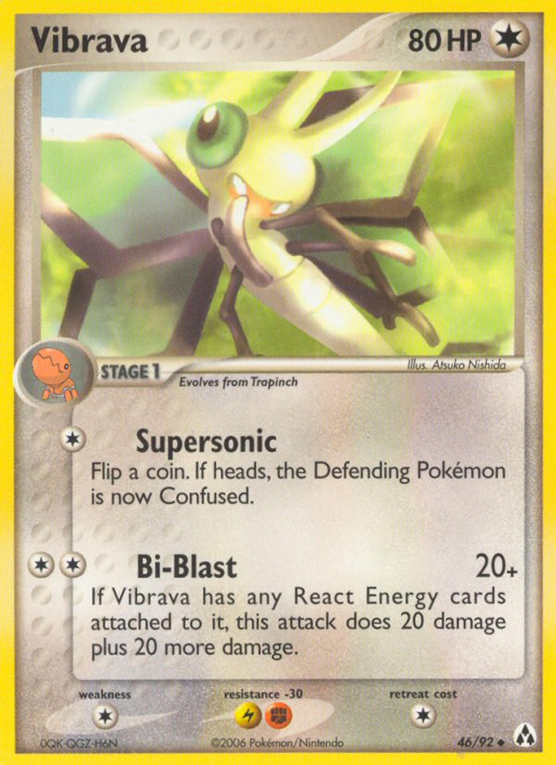 Vibraninf — EX Legend Maker — Pokémon