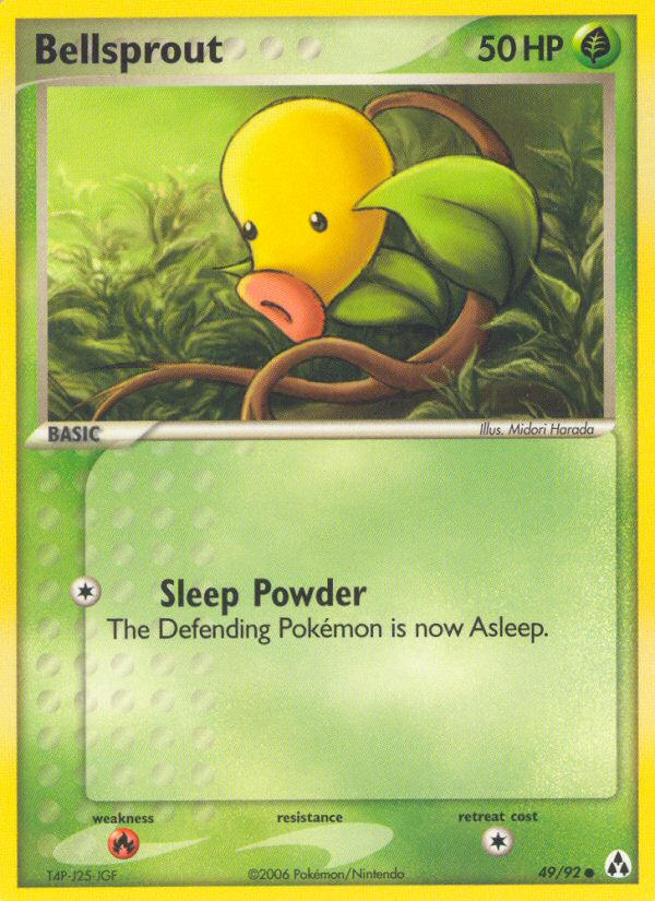 Bellsprout — EX Legend Maker — Pokemon