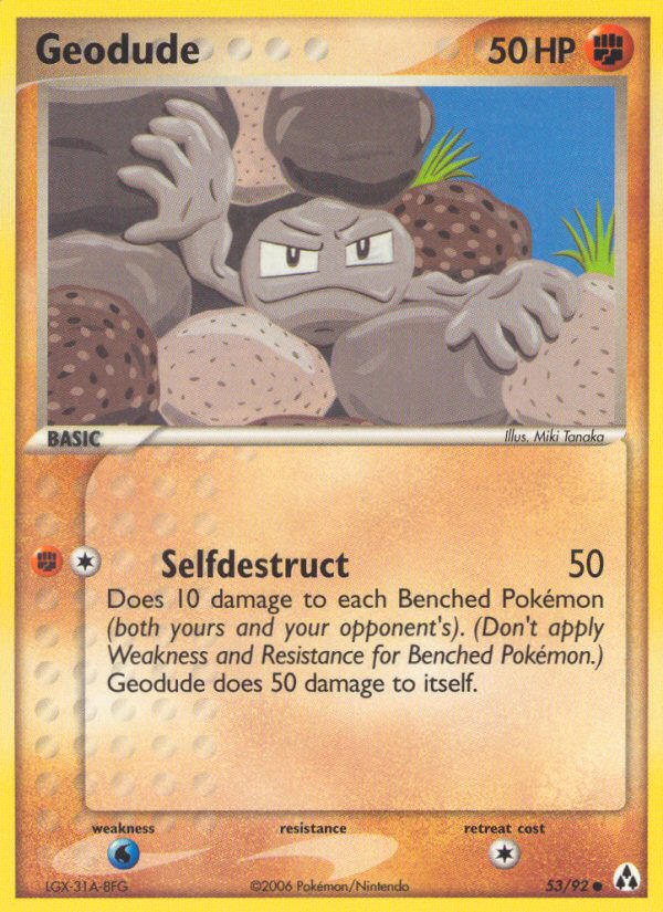 Geodude — EX Legend Maker — Pokemon