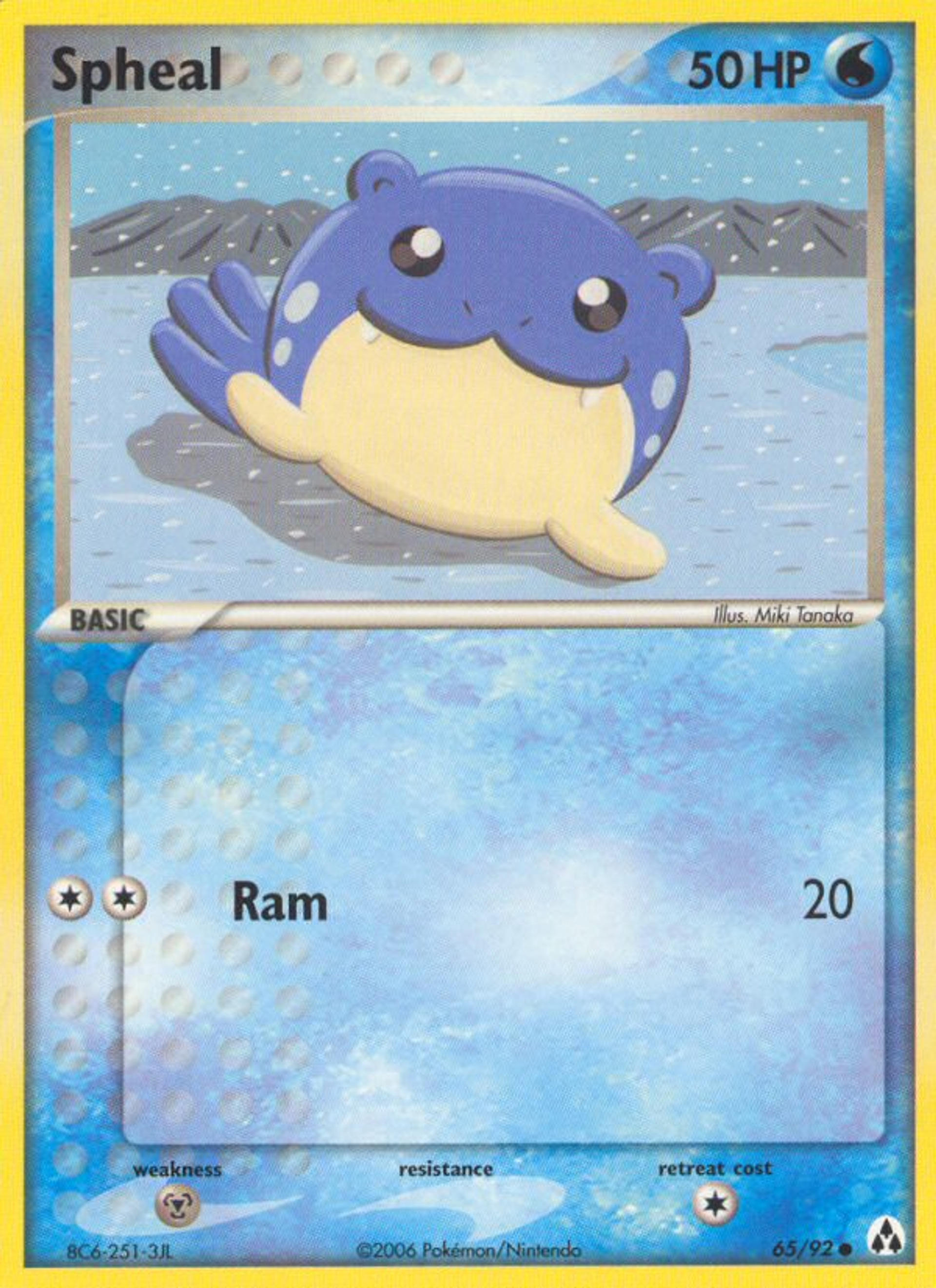 Spheal — EX Legend Maker — Pokémon