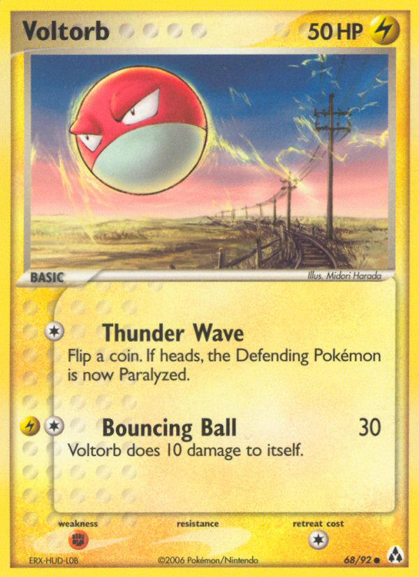 Voltorb — EX Legend Maker — Pokemon