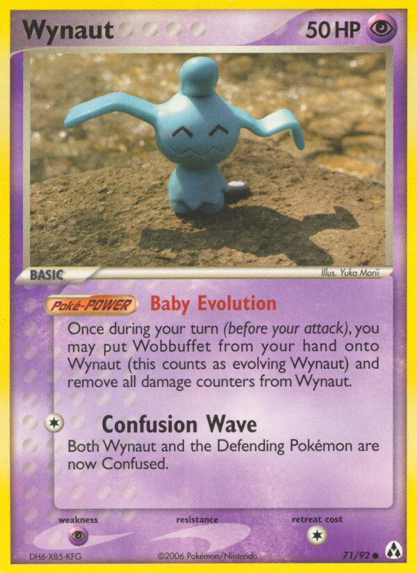 Wynaut — EX Legend Maker — Pokemon