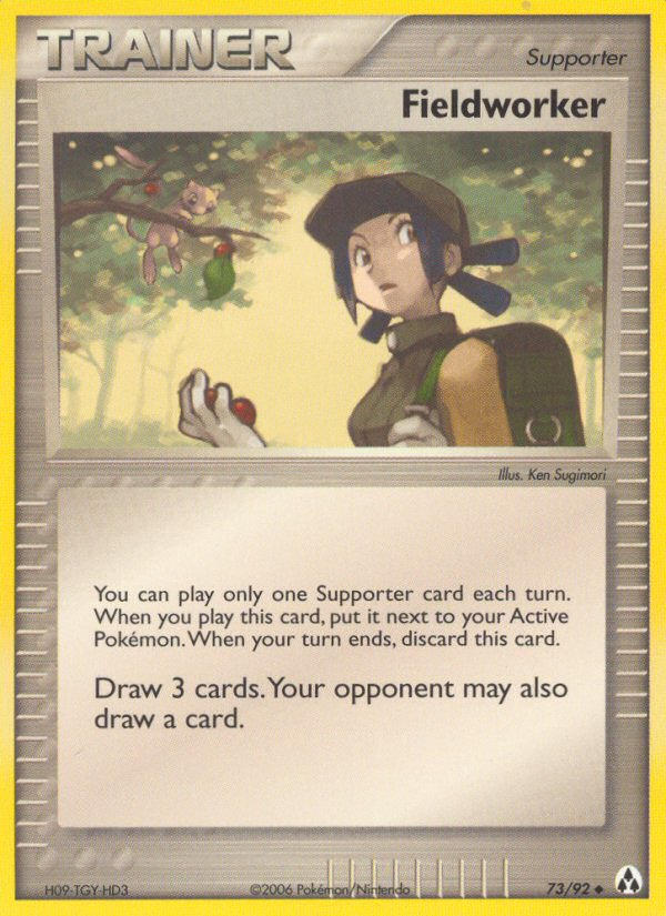 Fieldworker — EX Legend Maker — Pokemon